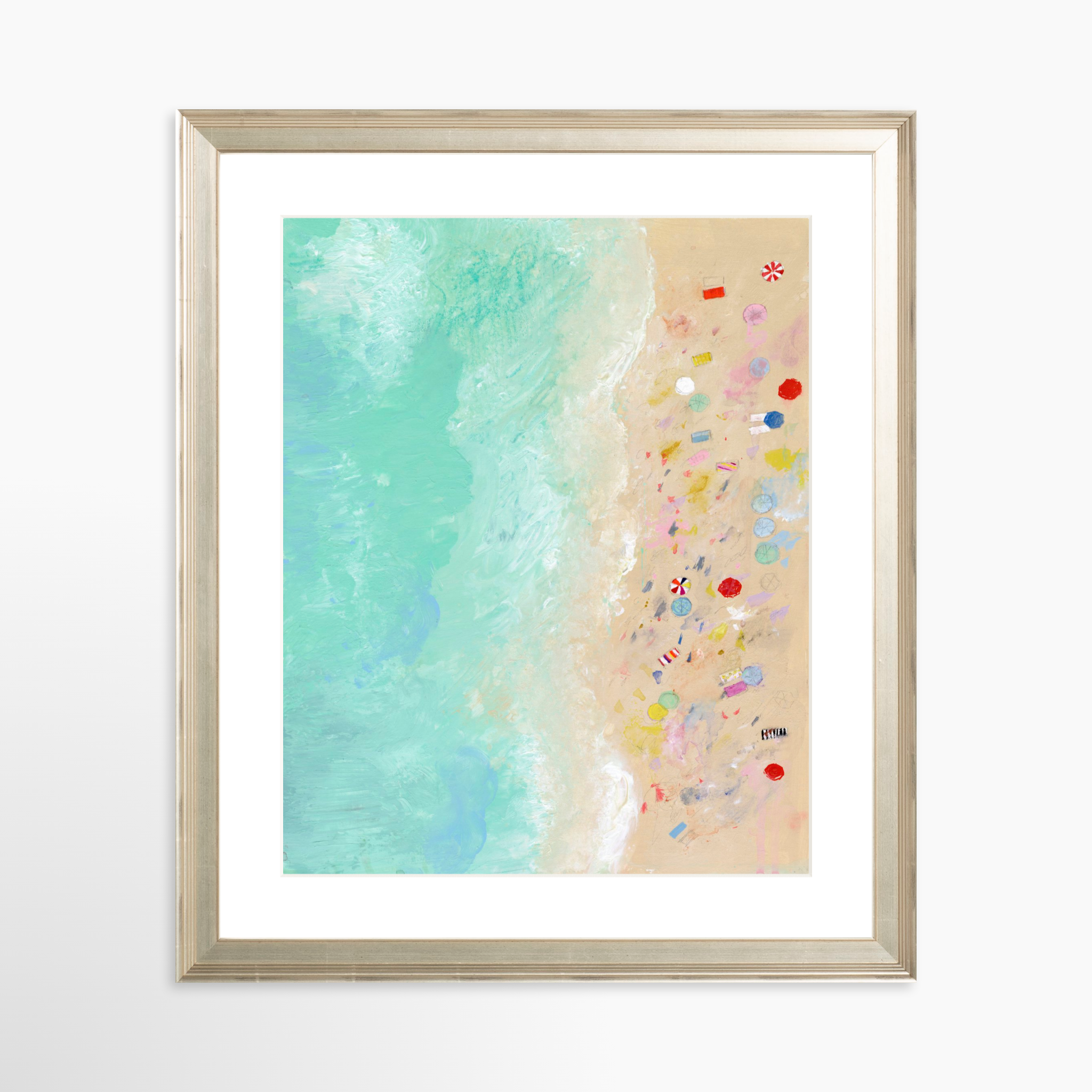 24x30 / Certificate Silver Frame + White Mat