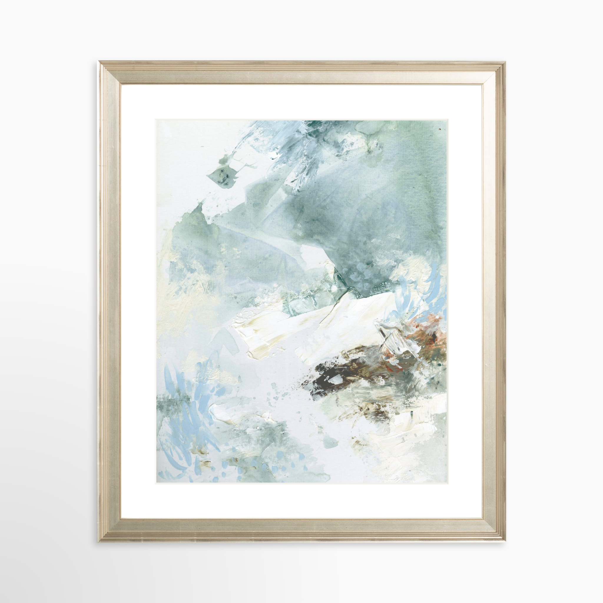 24x30 / Certificate Silver Frame + White Mat