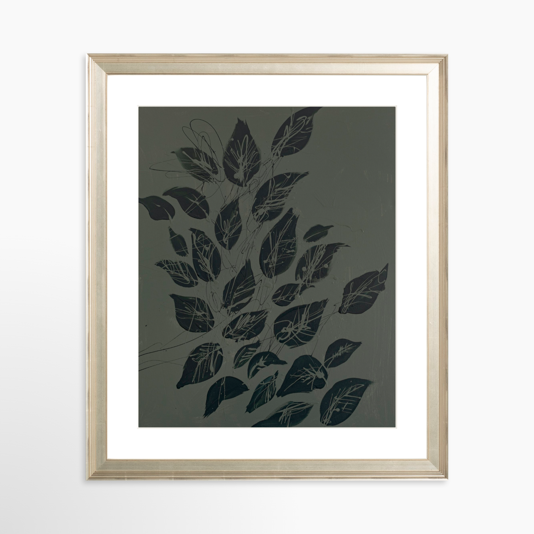 24x30 / Certificate Silver Frame + White Mat