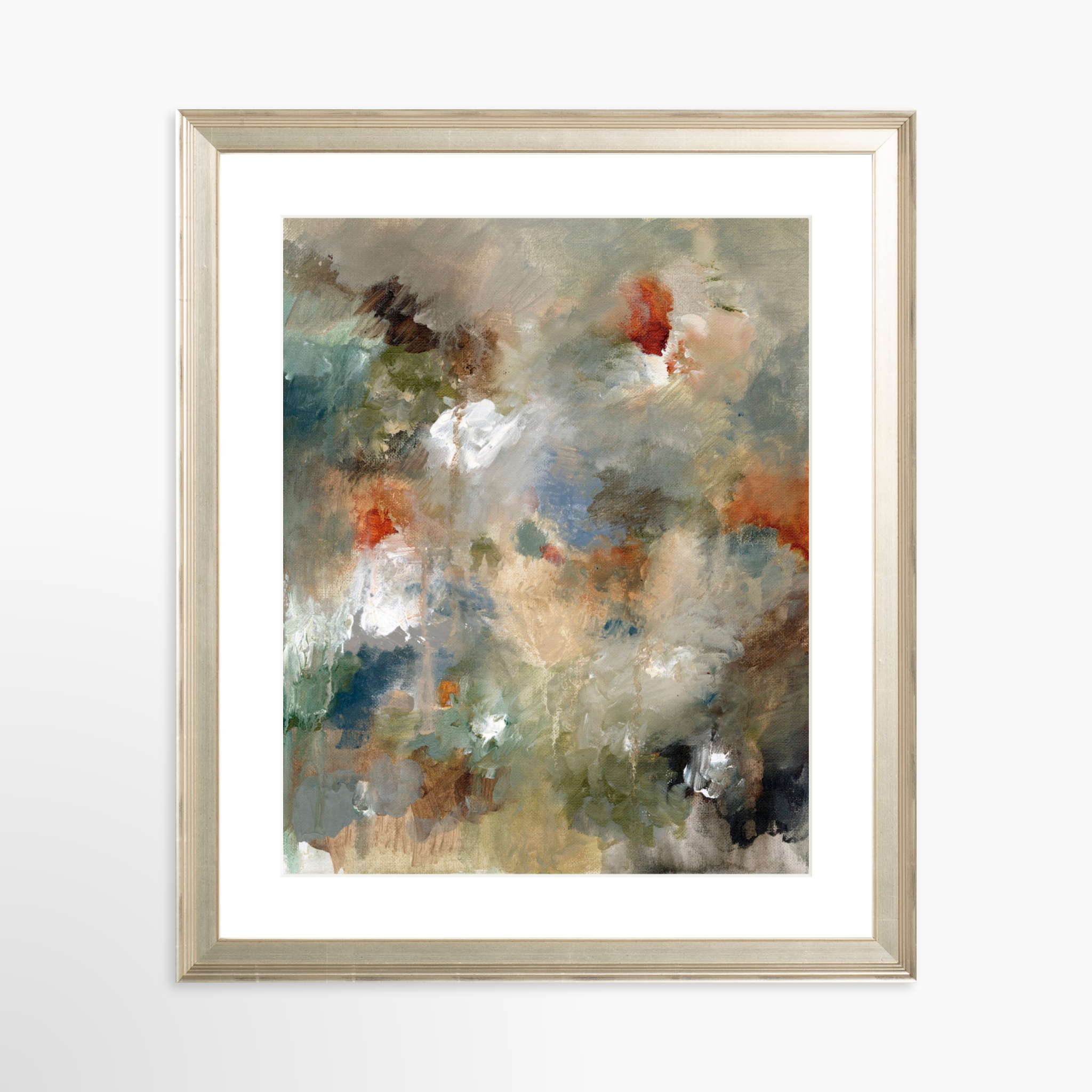 24x30 / Certificate Silver Frame + White Mat