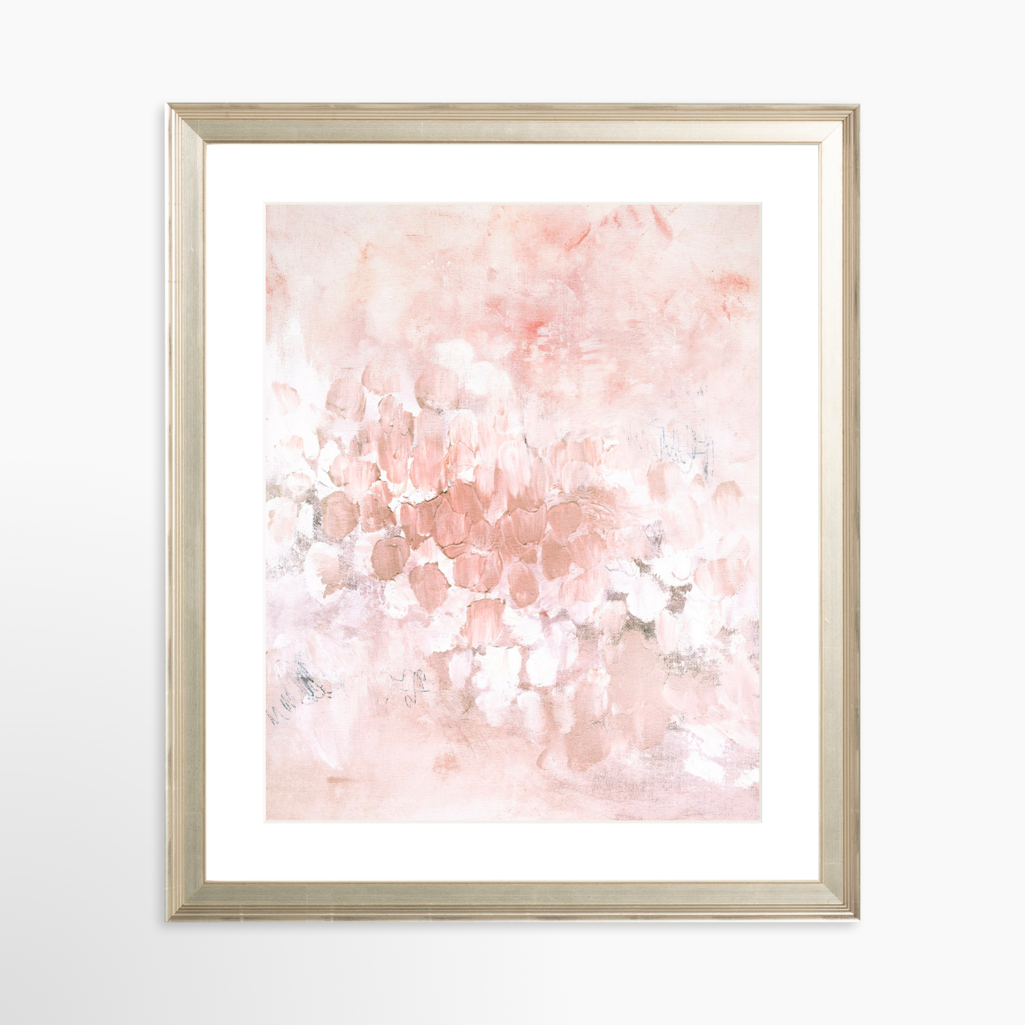 24x30 / Certificate Silver Frame + White Mat