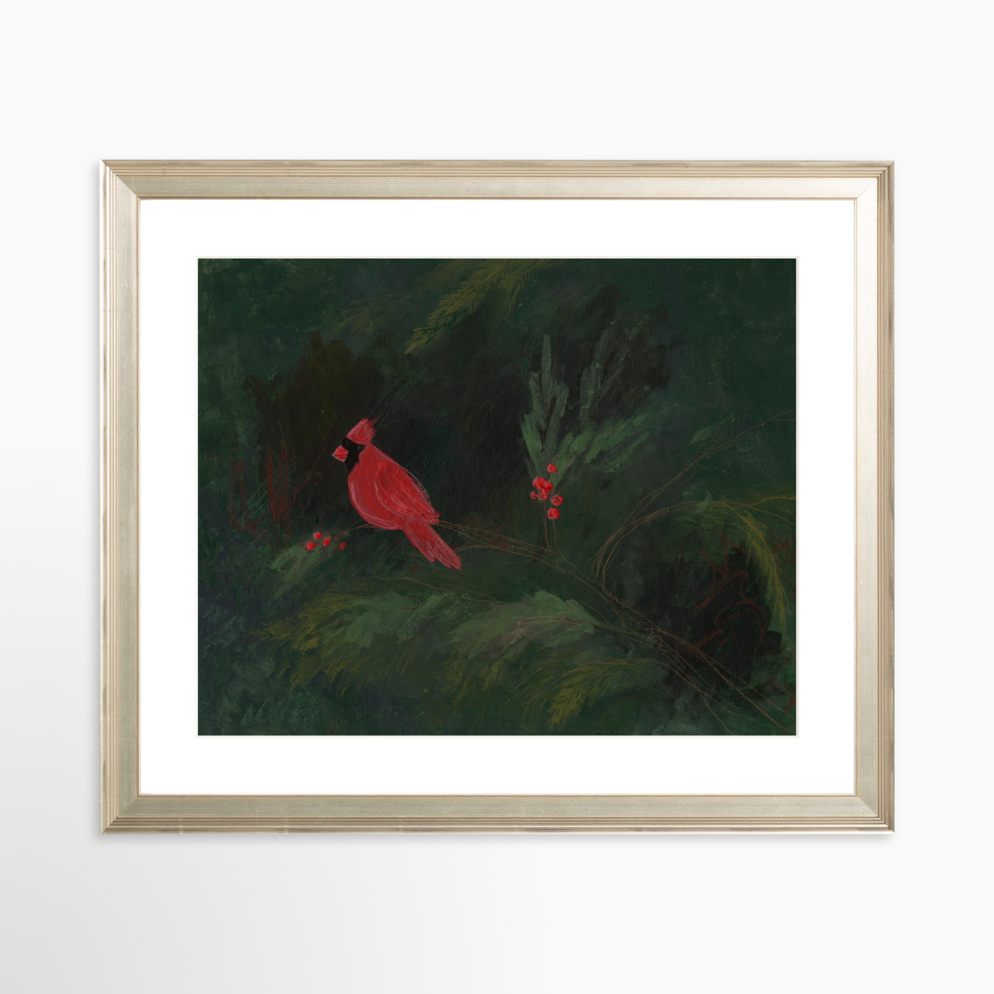 30x24 / Certificate Silver Frame + White Mat