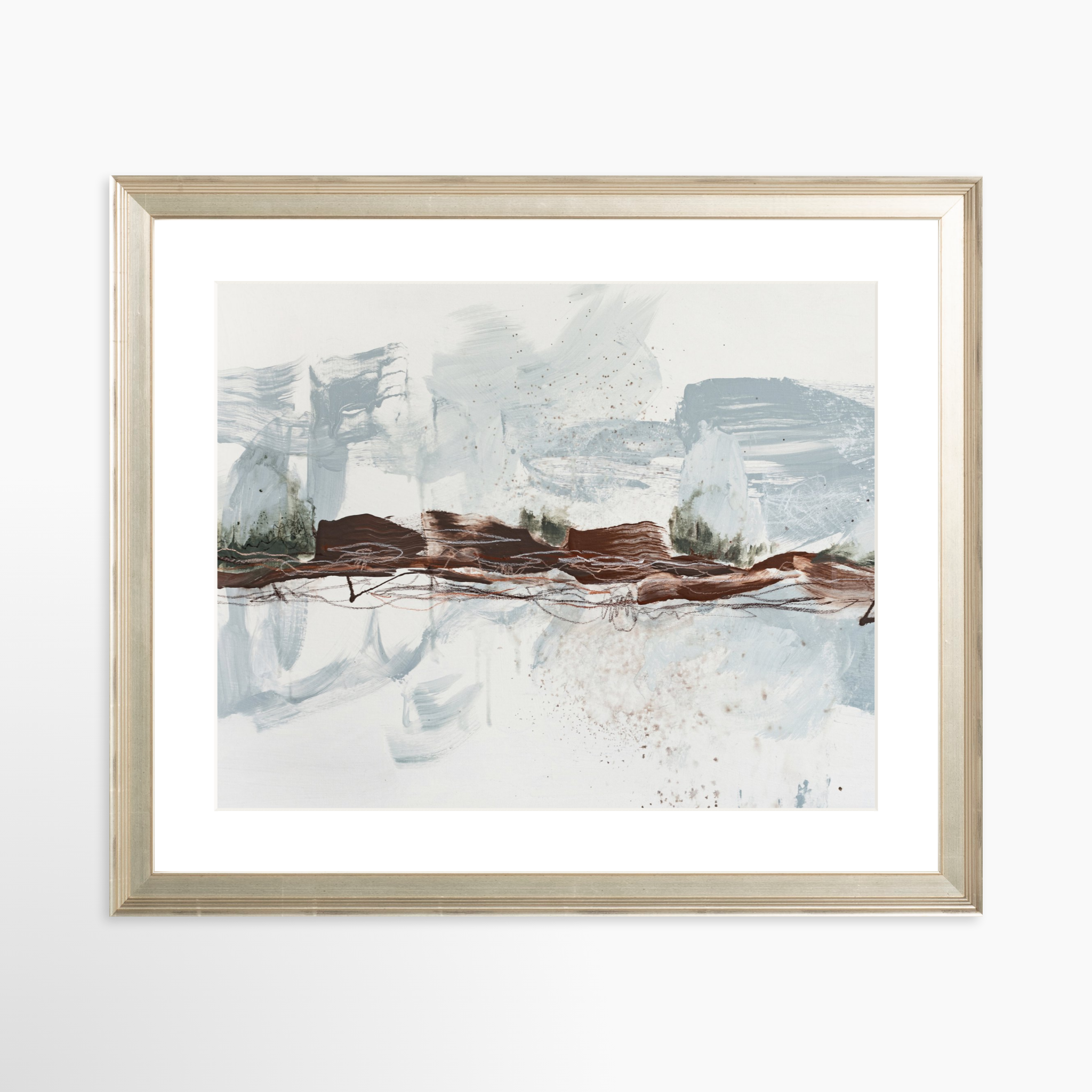 30x24 / Certificate Silver Frame + White Mat