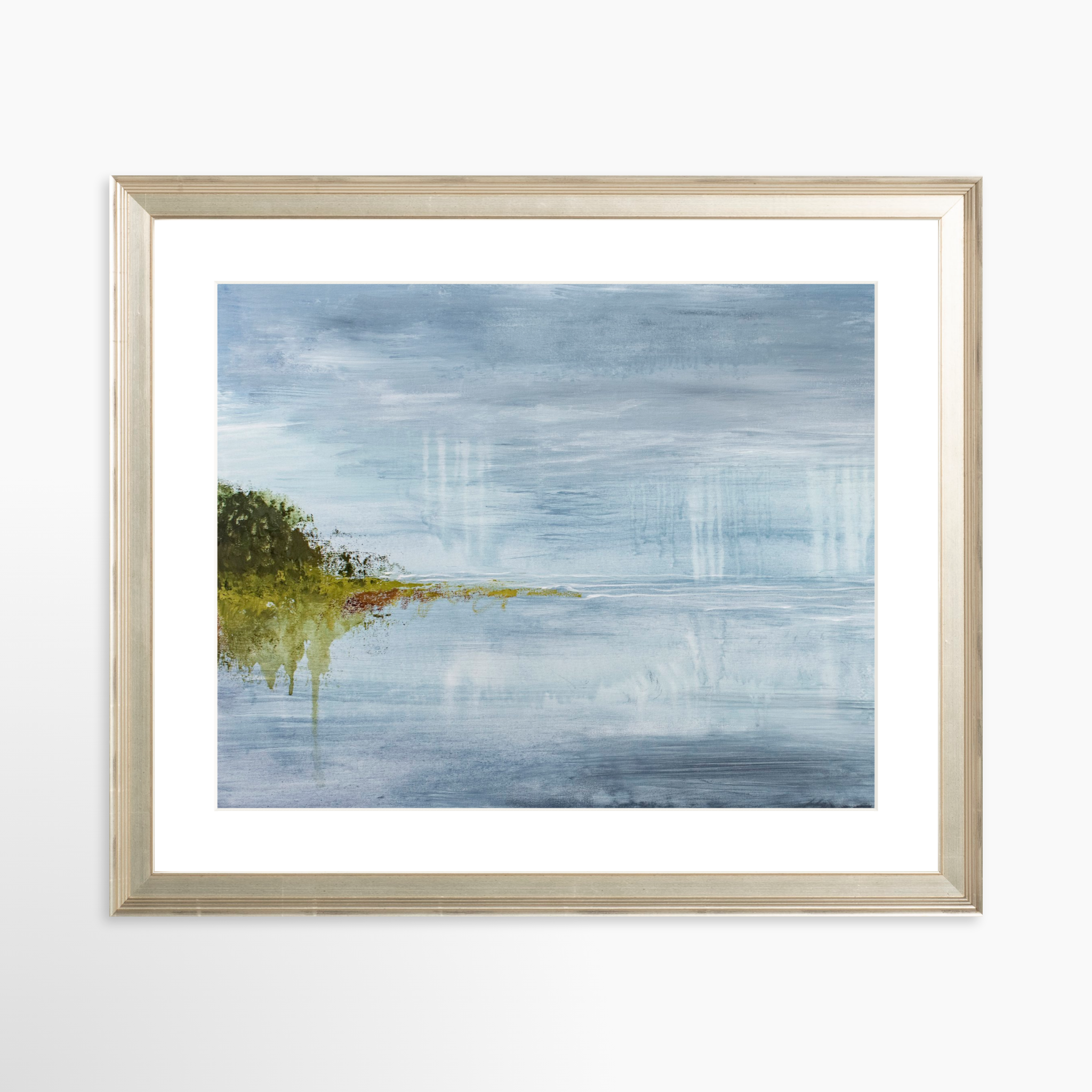 30x24 / Certificate Silver Frame + White Mat