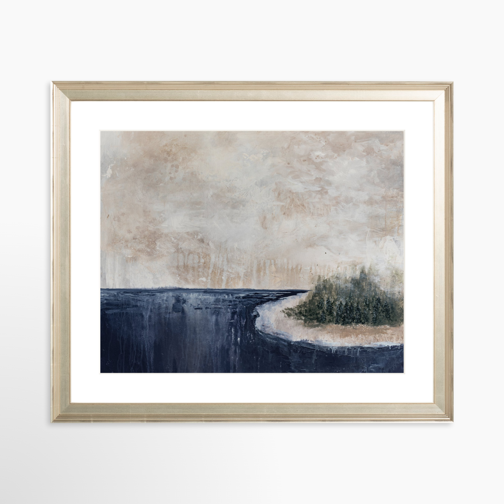 30x24 / Certificate Silver Frame + White Mat