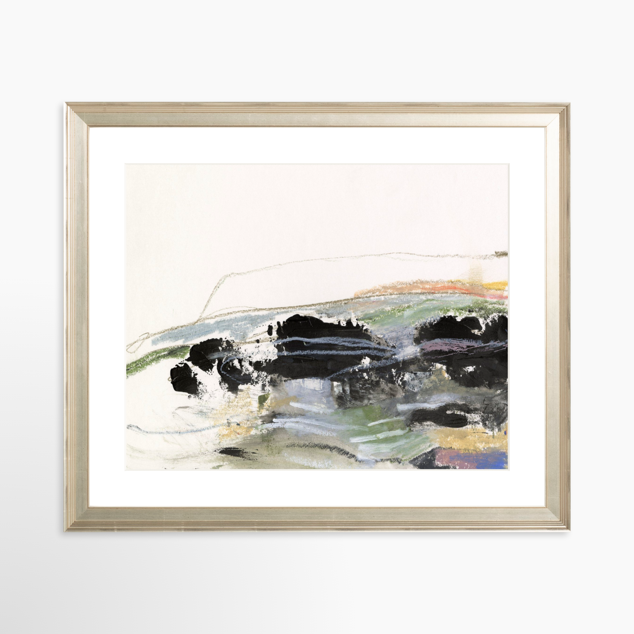 30x24 / Certificate Silver Frame + White Mat