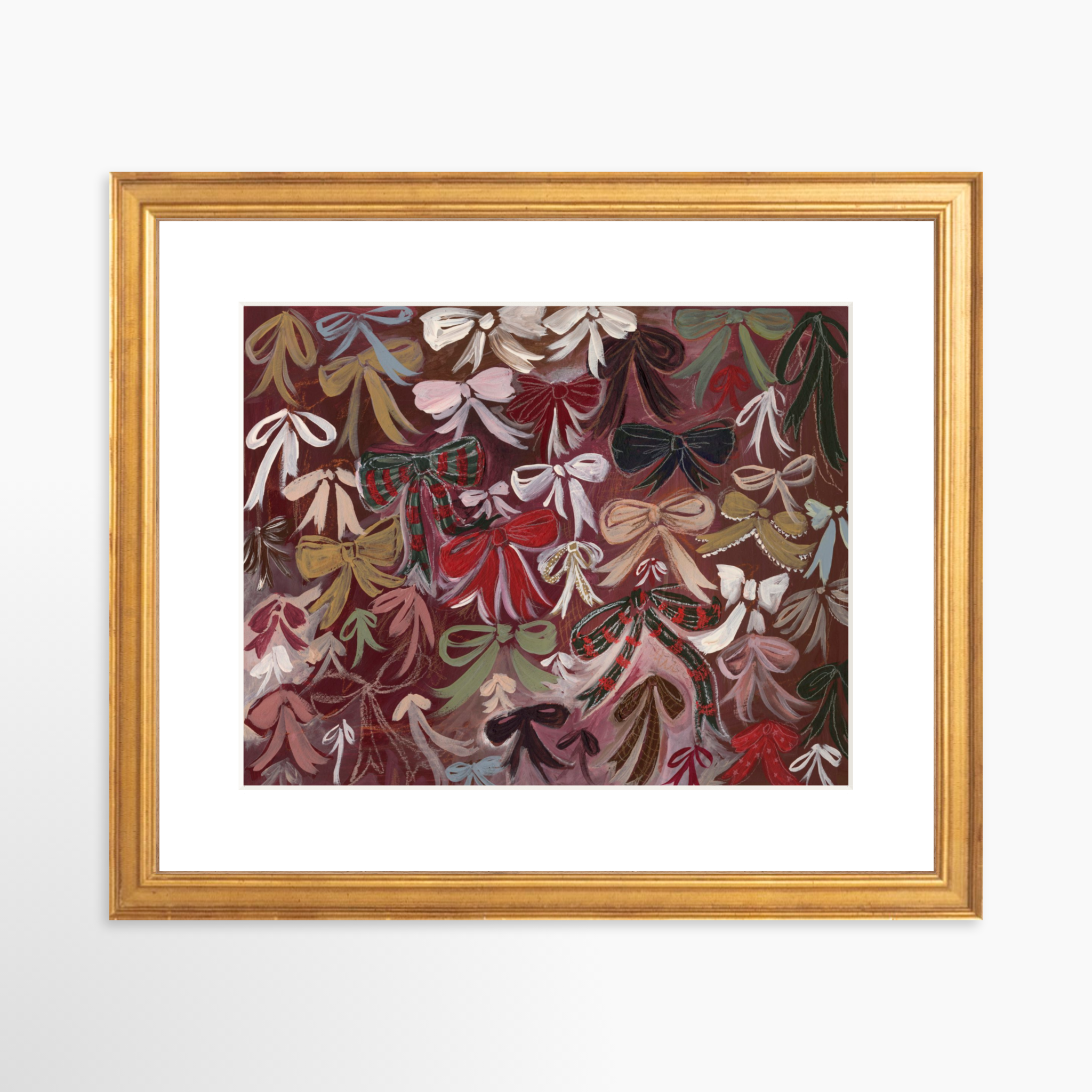 10x8 / Certificate Gold Frame + White Mat