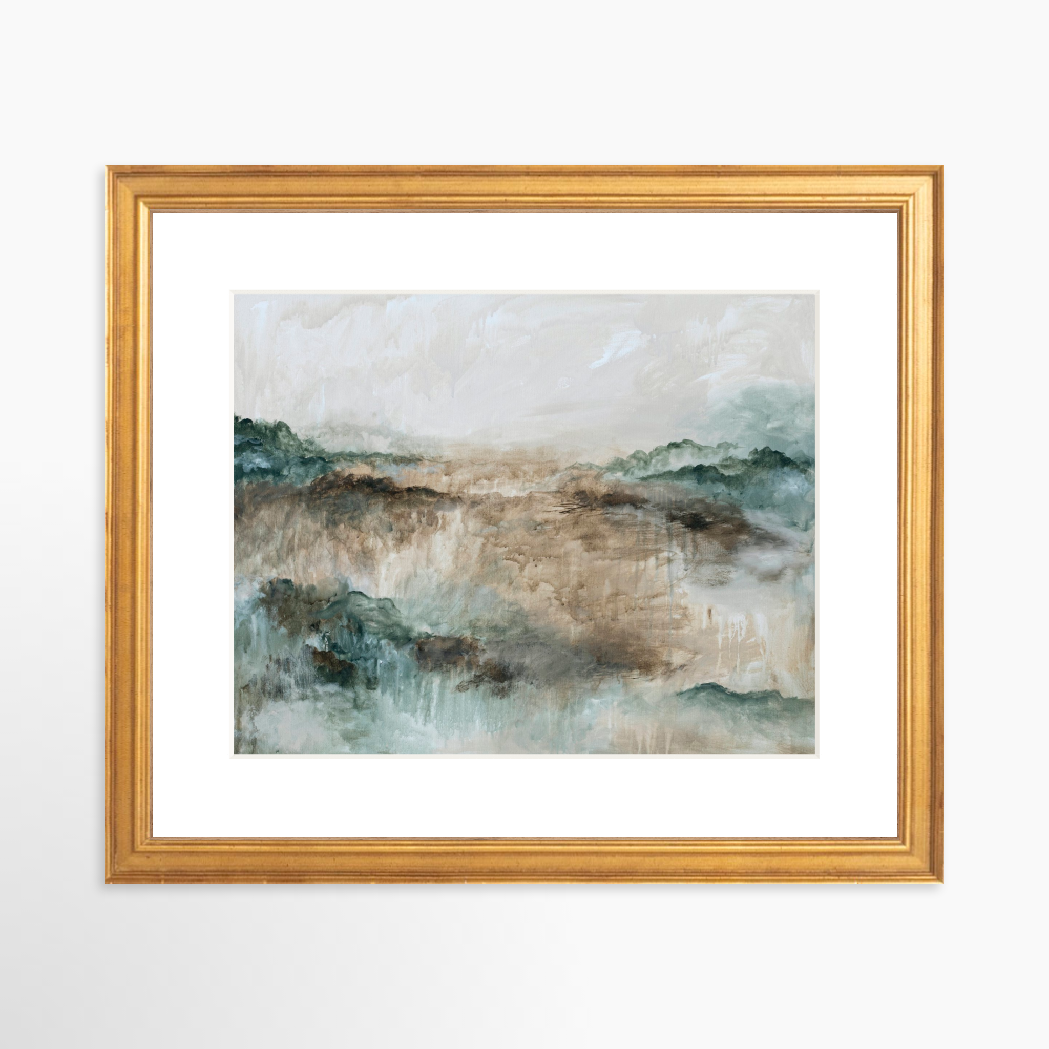 10x8 / Certificate Gold Frame + White Mat