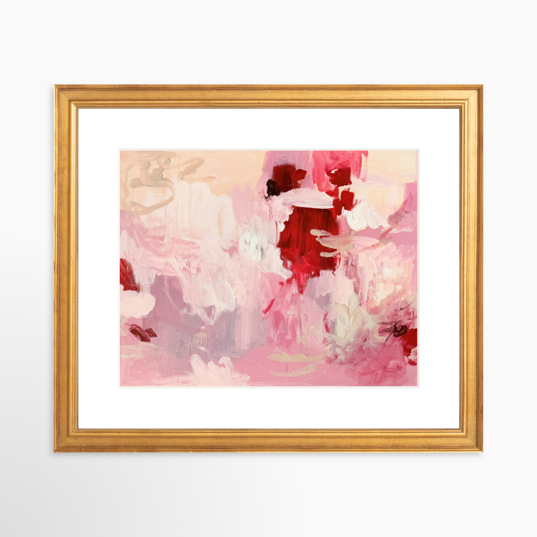 10x8 / Certificate Gold Frame + White Mat