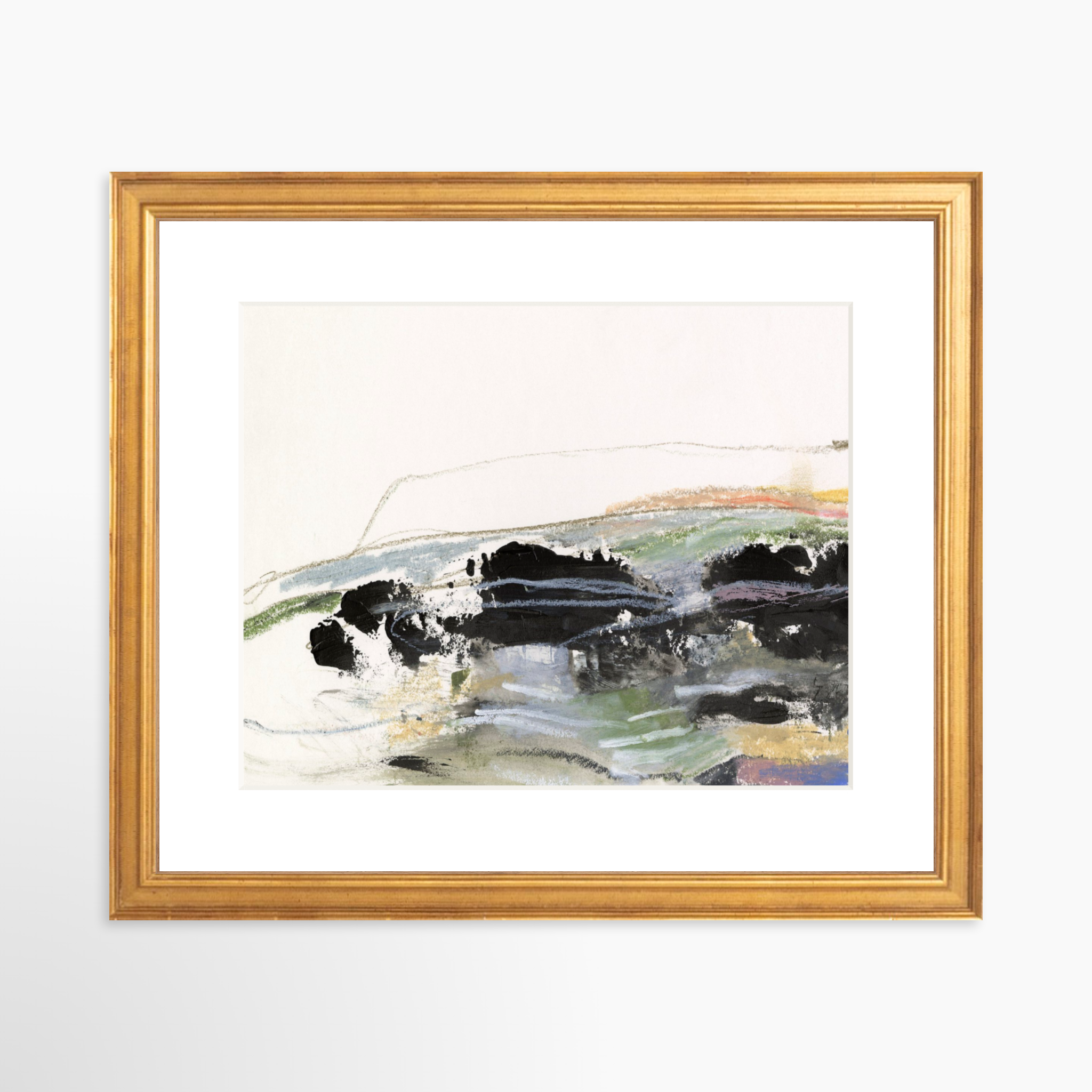 10x8 / Certificate Gold Frame + White Mat