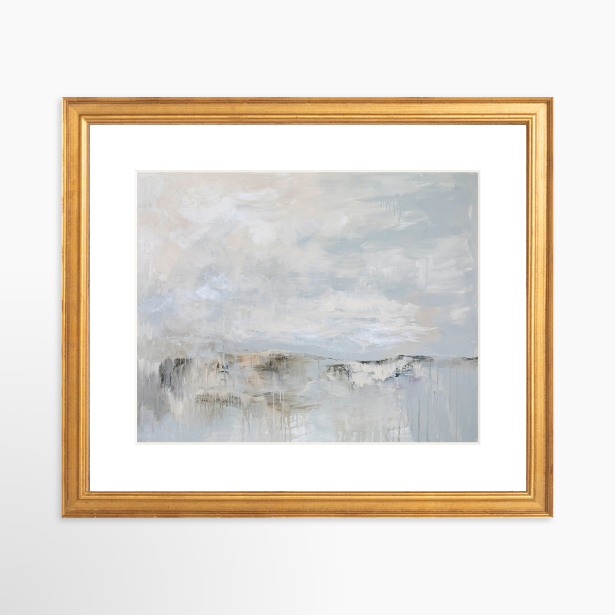 10x8 / Certificate Gold Frame + White Mat