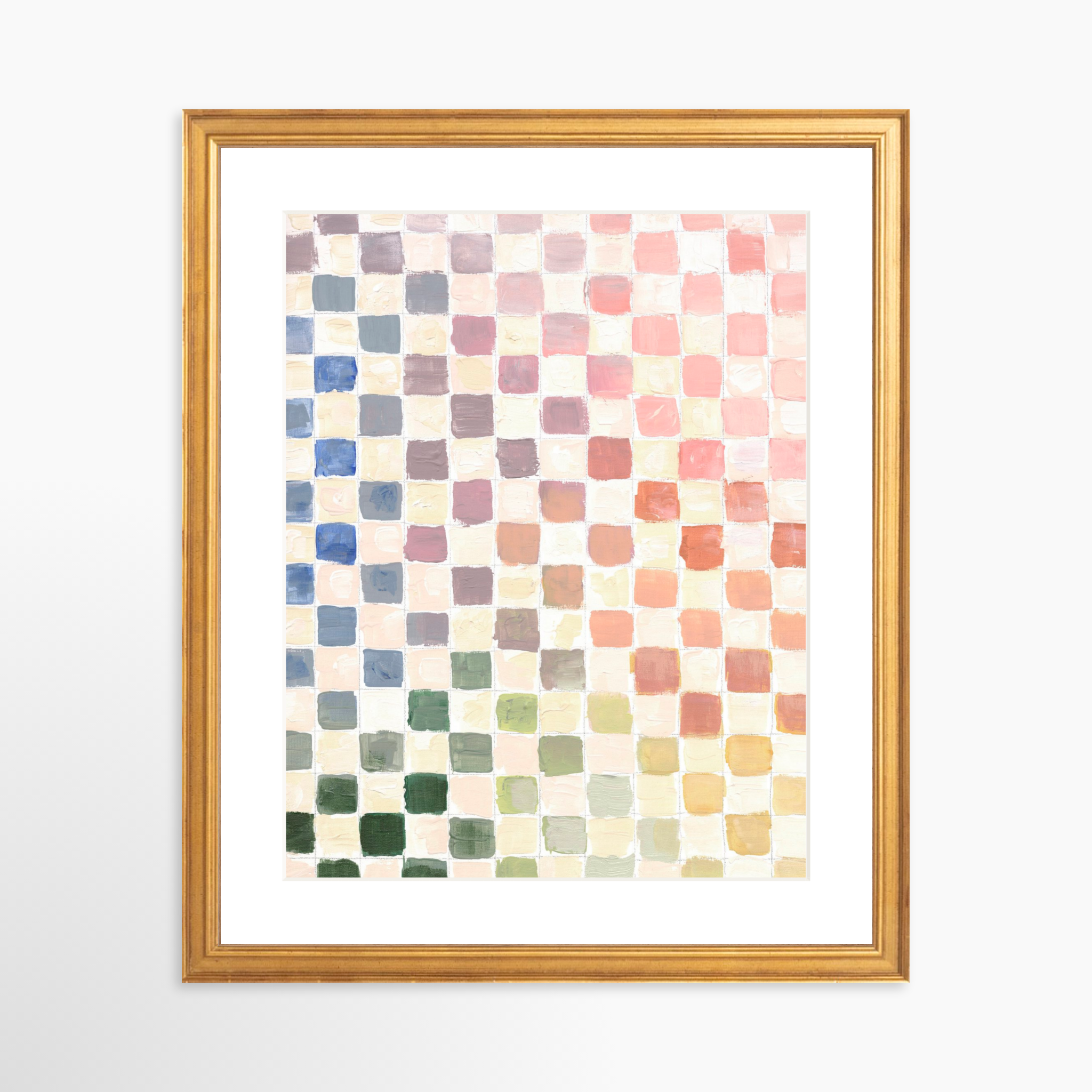 11x14 / Certificate Gold Frame + White Mat