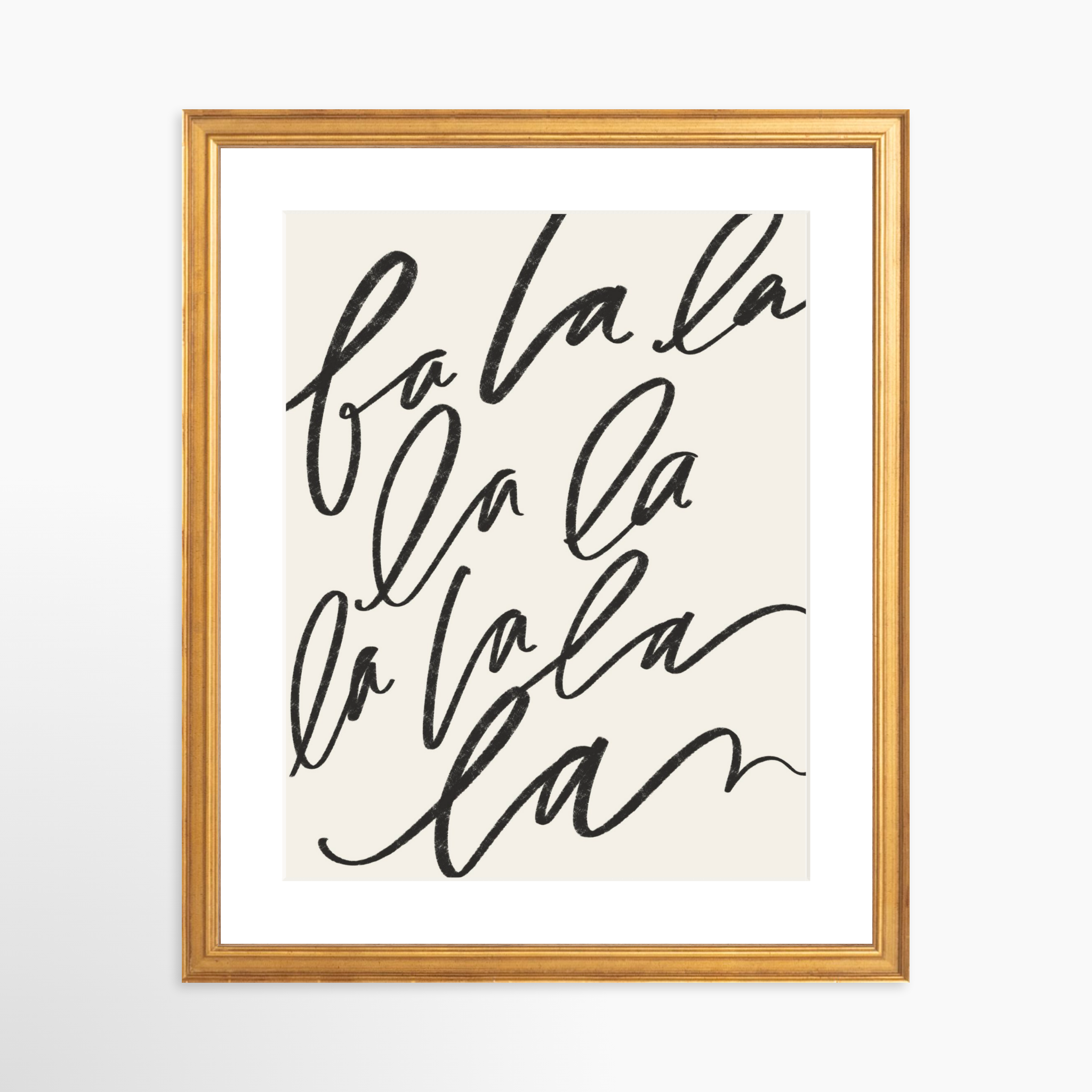 11x14 / Certificate Gold Frame + White Mat