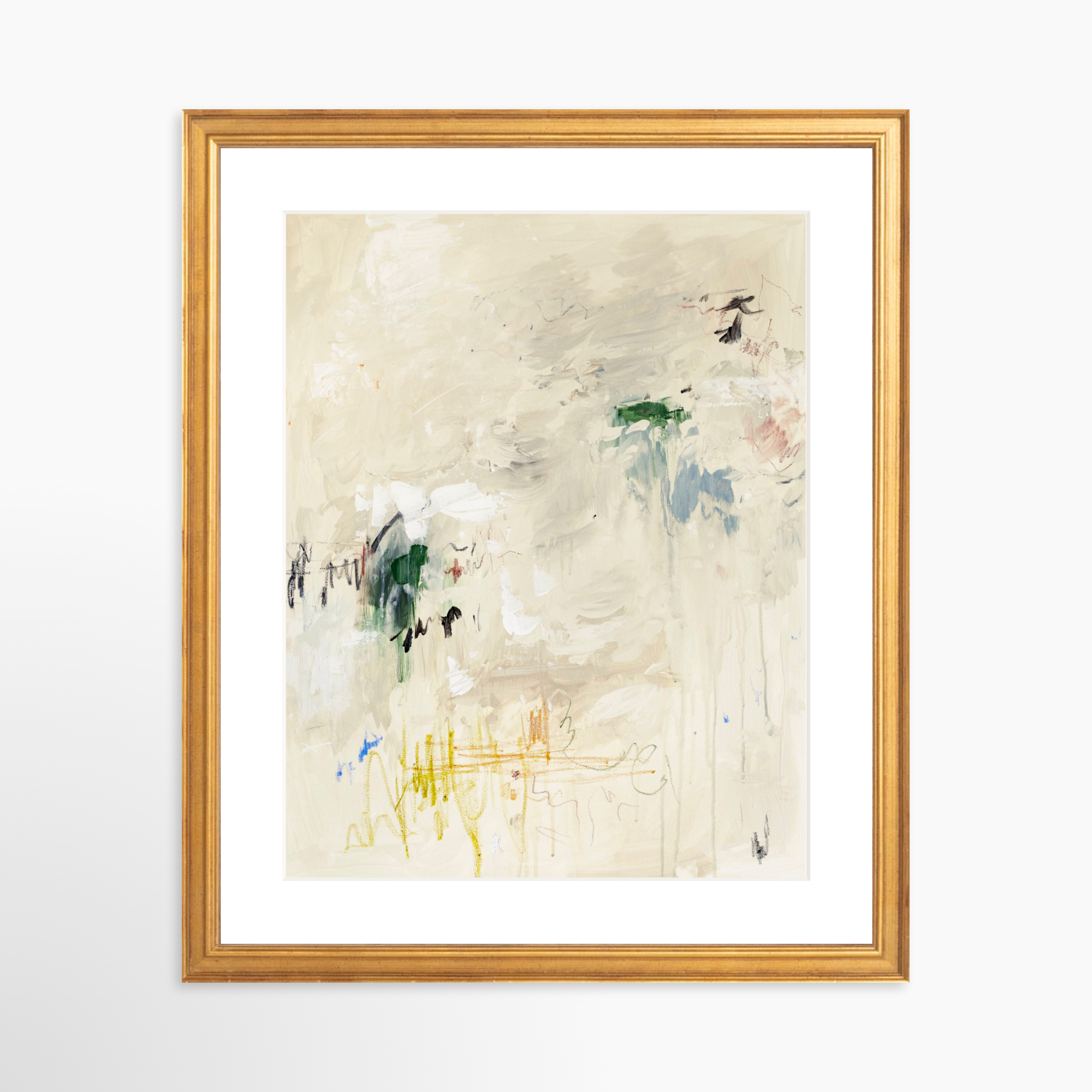 11x14 / Certificate Gold Frame + White Mat