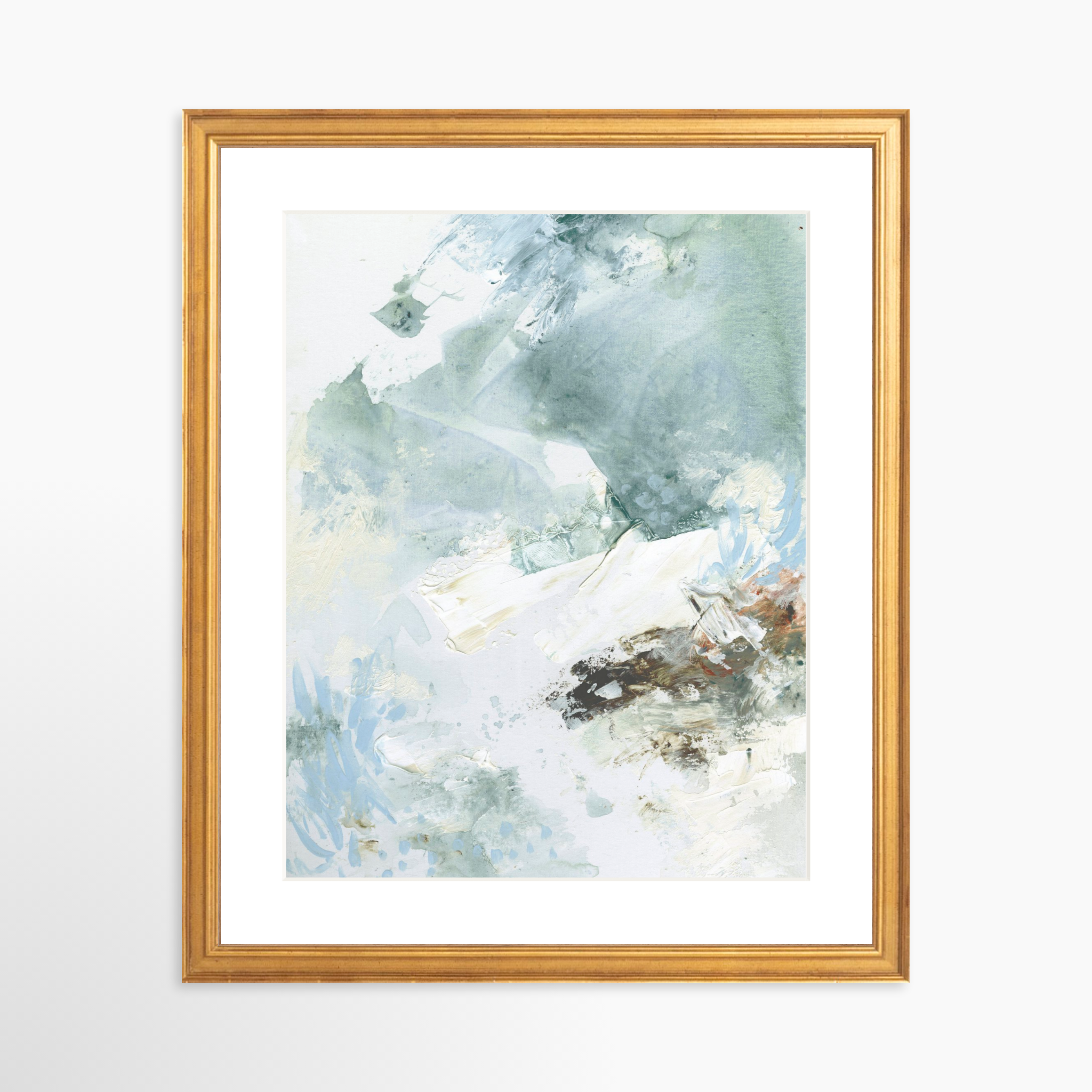 11x14 / Certificate Gold Frame + White Mat