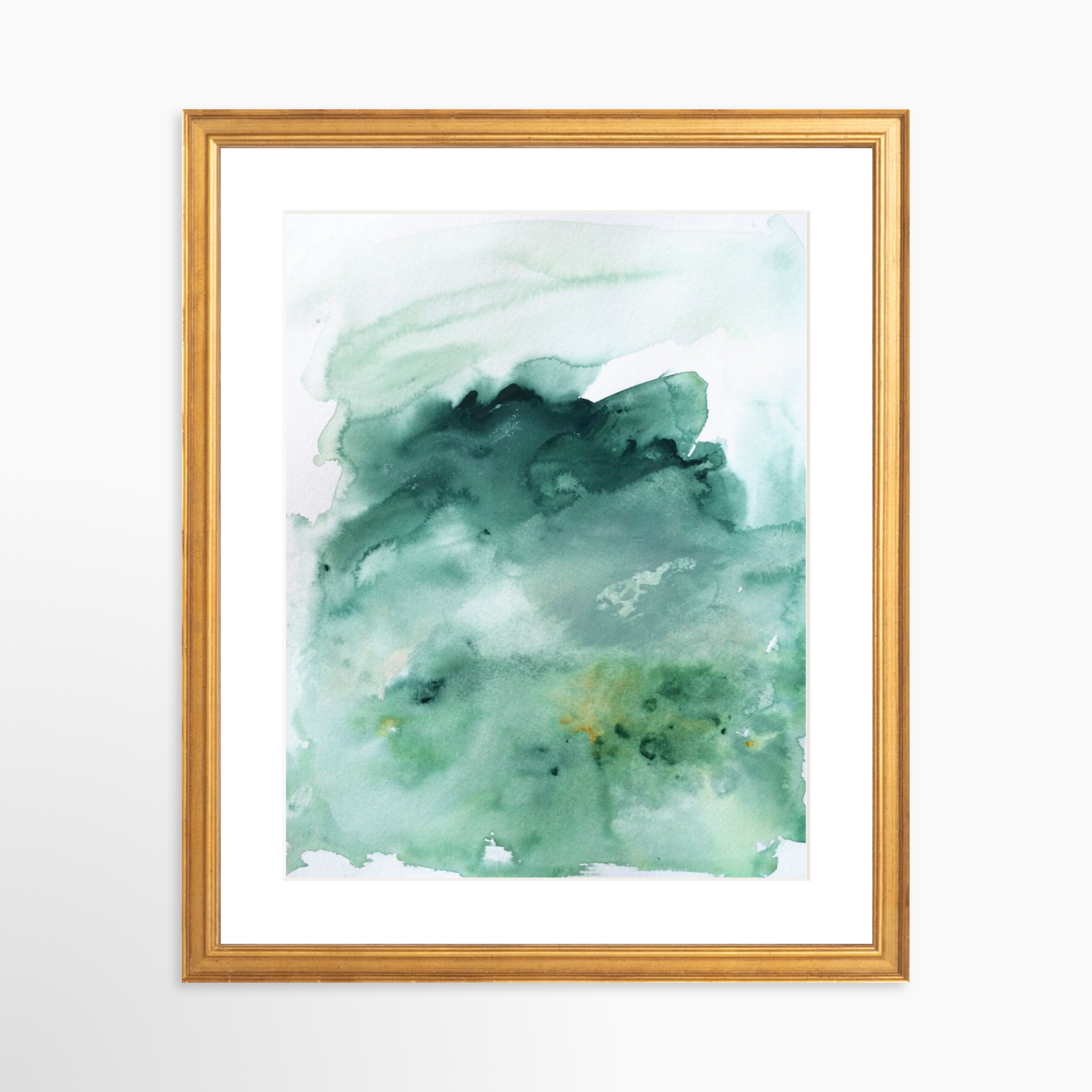 11x14 / Certificate Gold Frame + White Mat