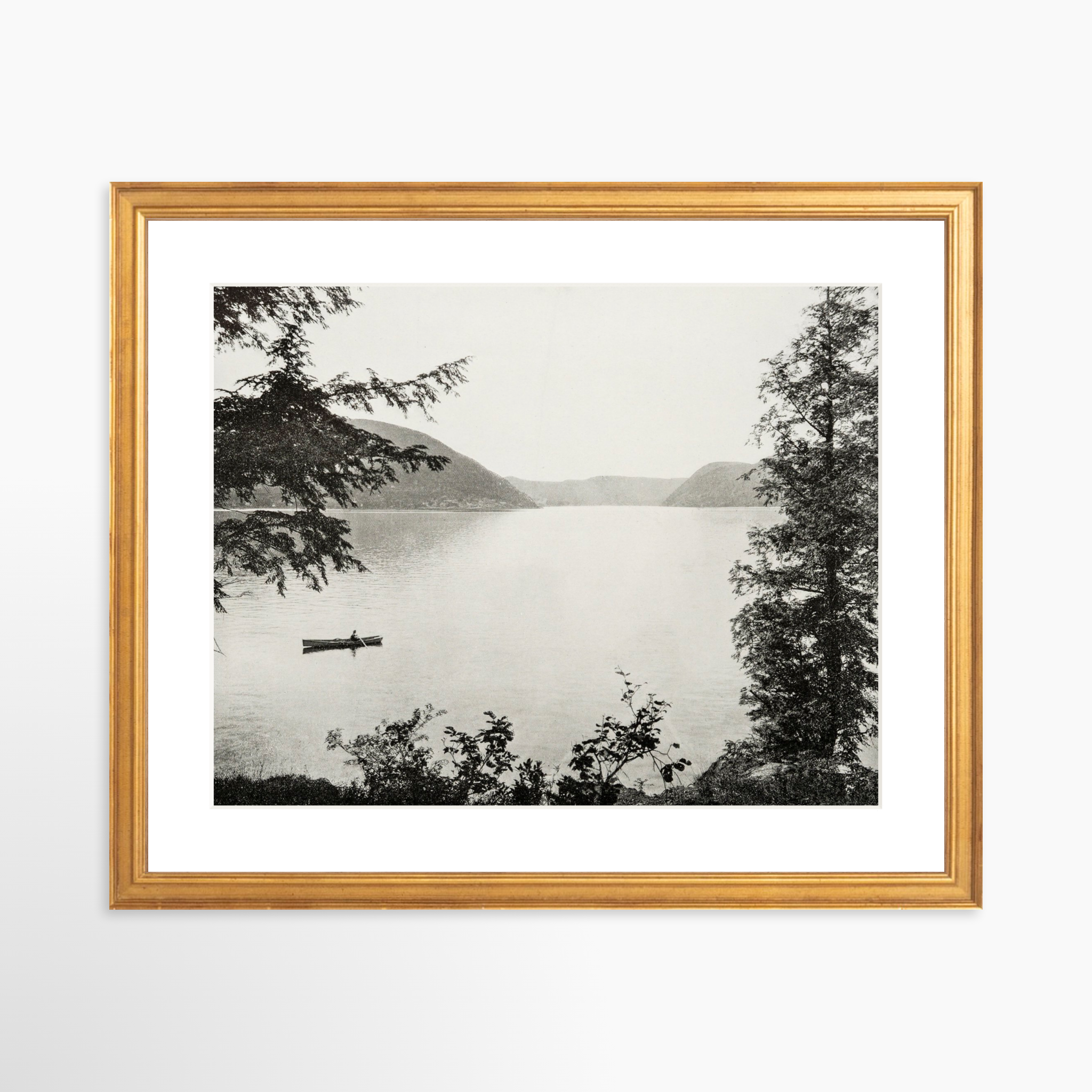 14x11 / Certificate Gold Frame + White Mat