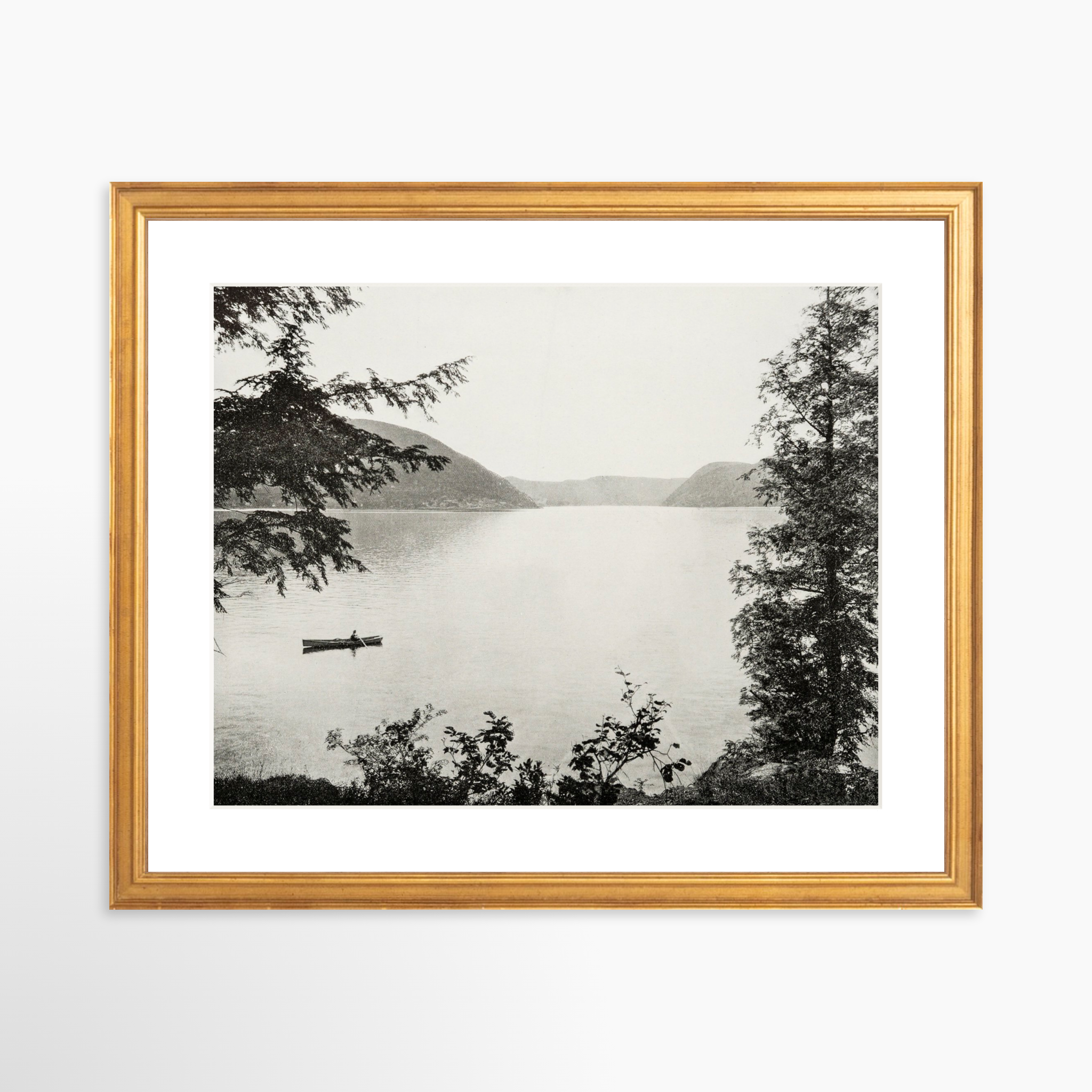 14x11 / Certificate Gold Frame + White Mat