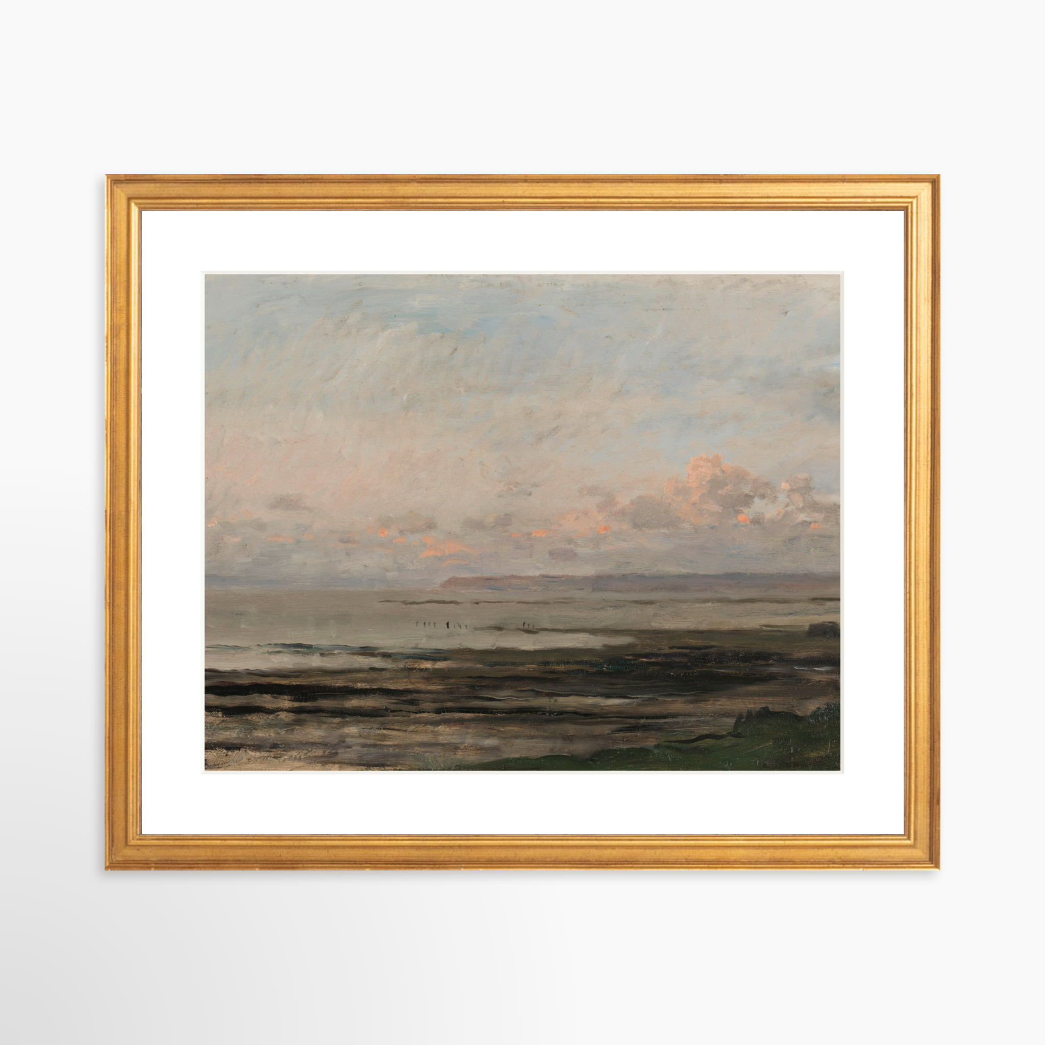 14x11 / Certificate Gold Frame + White Mat