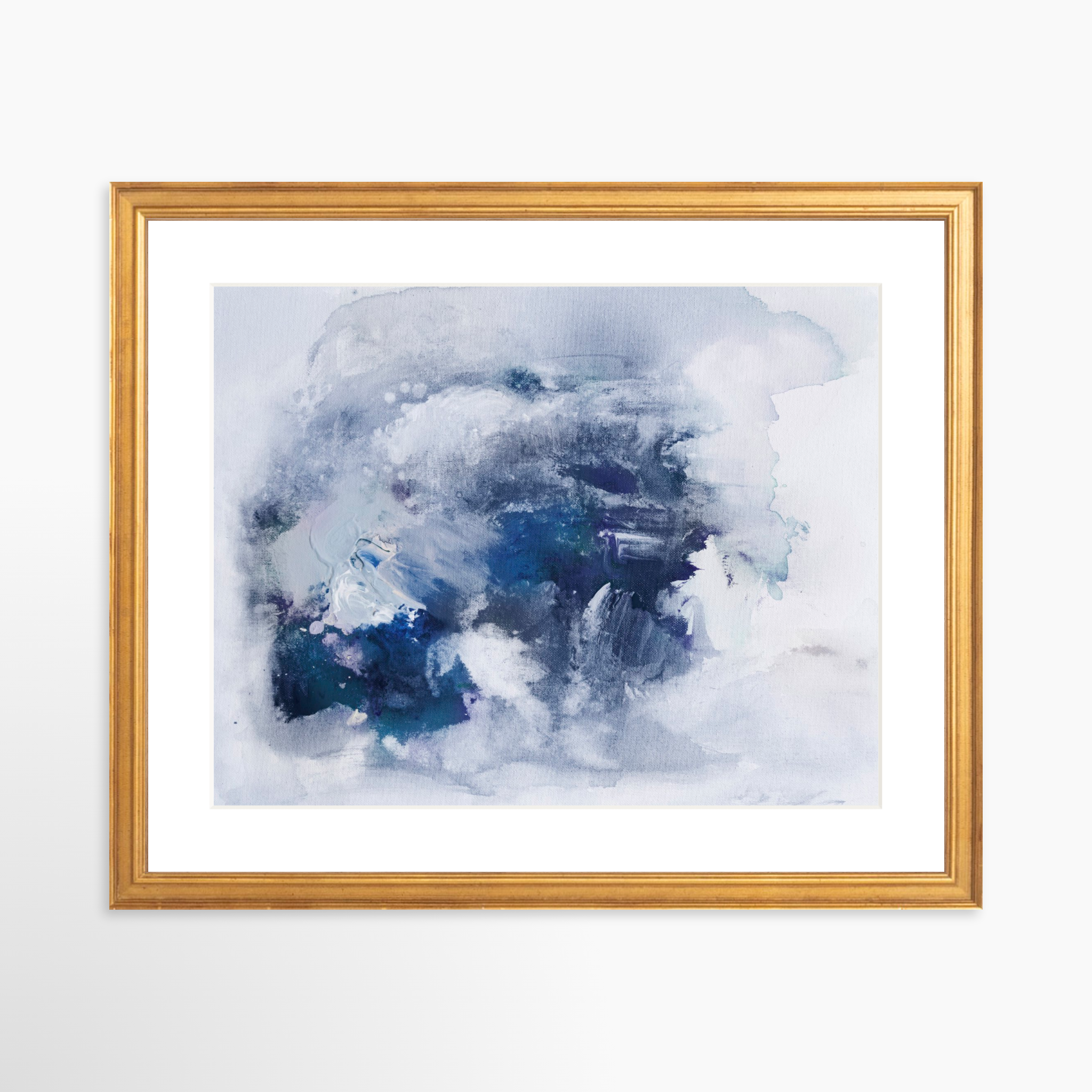 14x11 / Certificate Gold Frame + White Mat