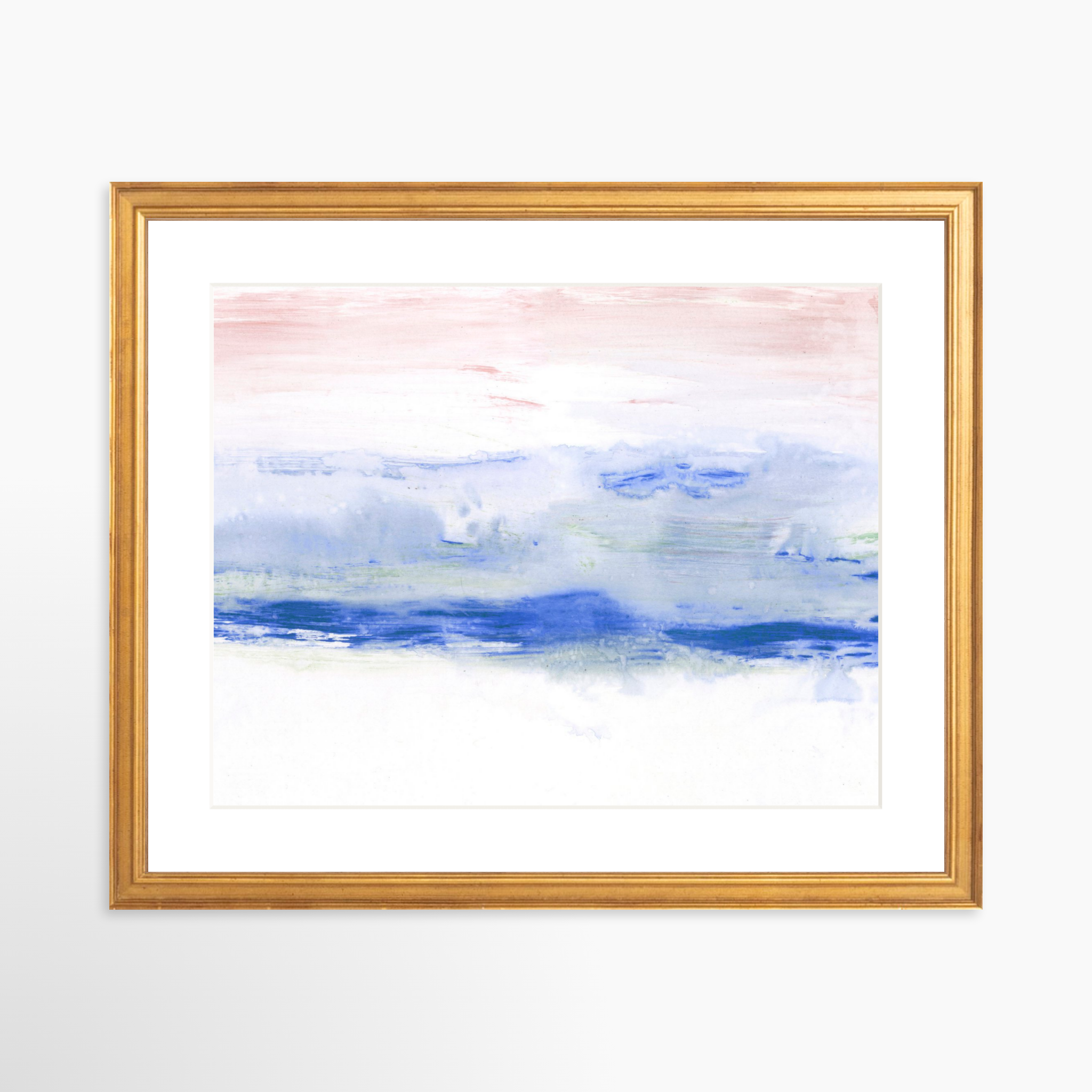 14x11 / Certificate Gold Frame + White Mat