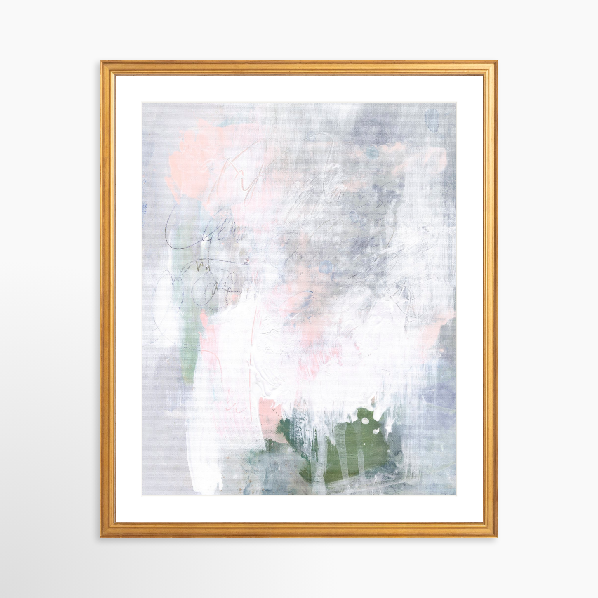 16x20 / Certificate Gold Frame + White Mat