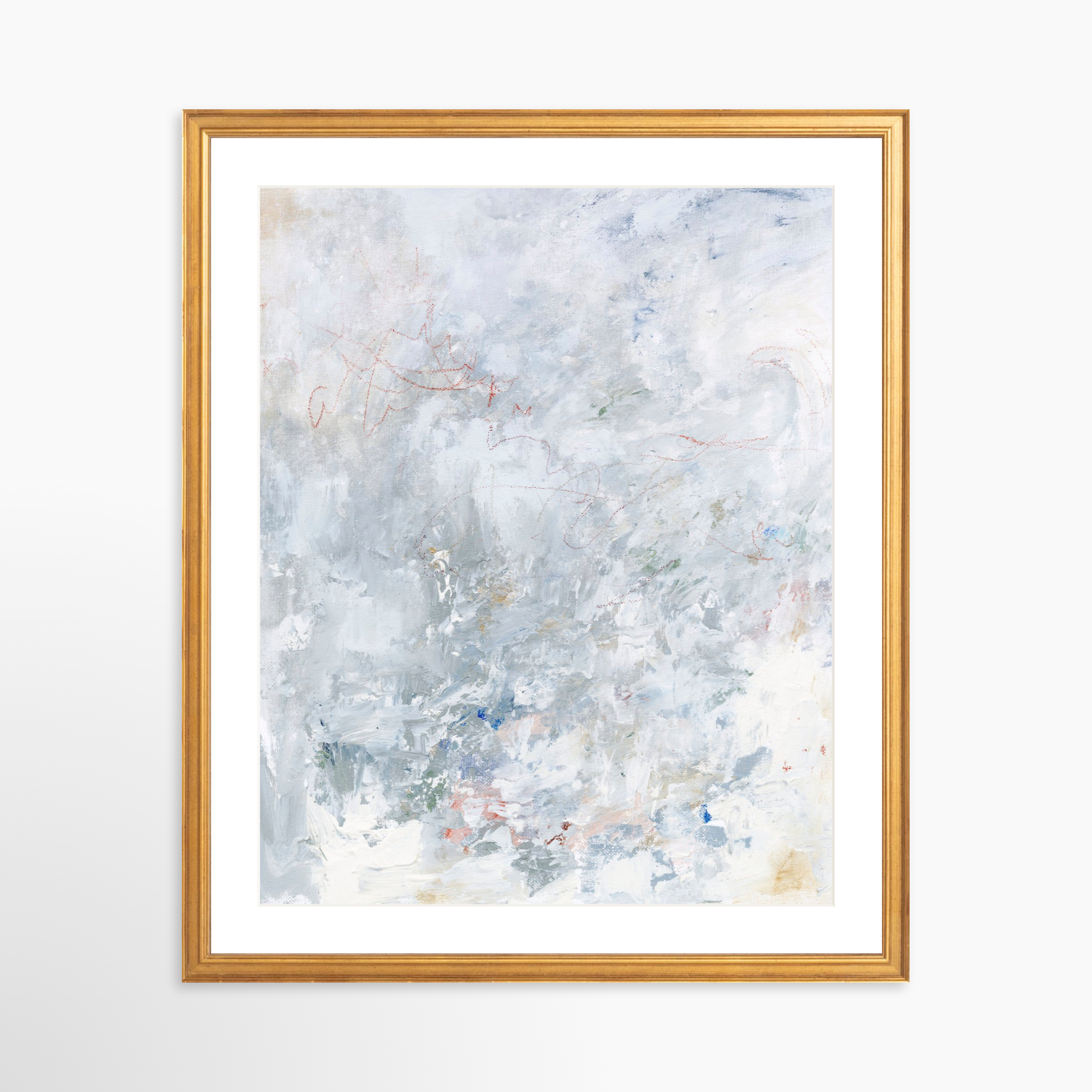 16x20 / Certificate Gold Frame + White Mat