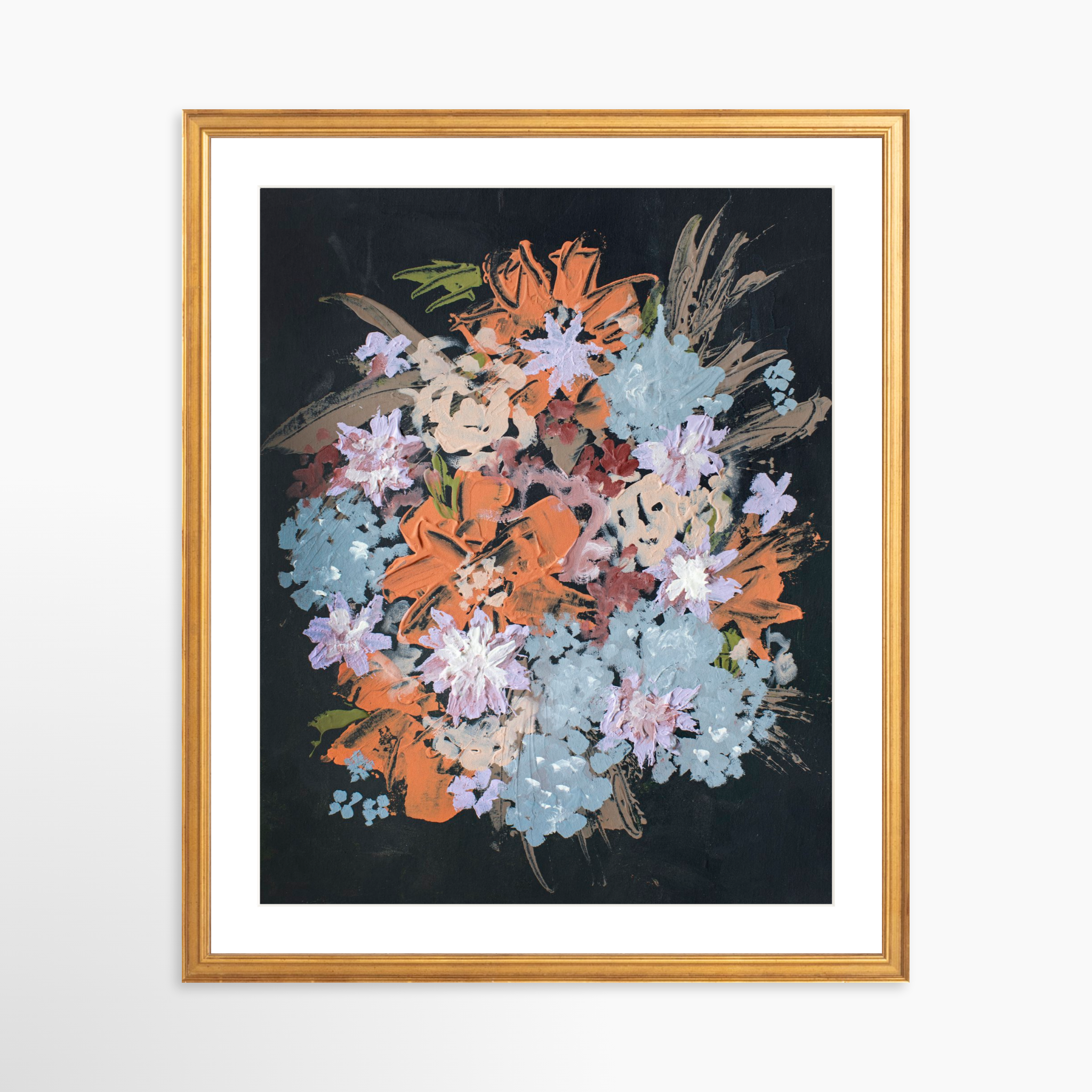 16x20 / Certificate Gold Frame + White Mat