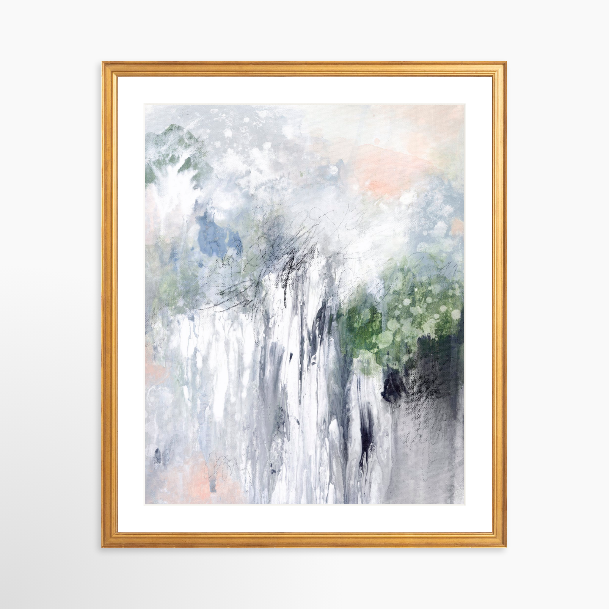 16x20 / Certificate Gold Frame + White Mat