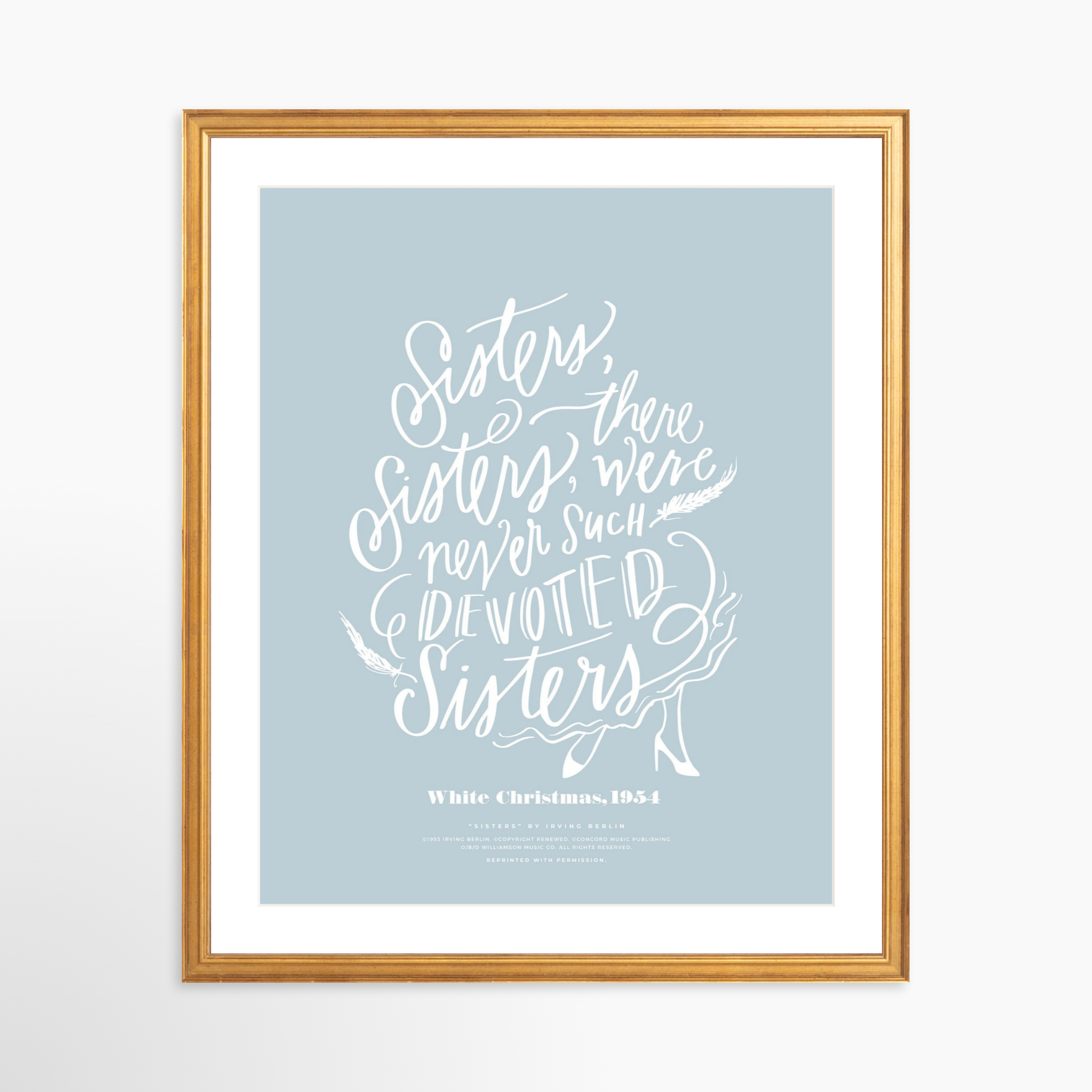 16x20 / Certificate Gold Frame + White Mat