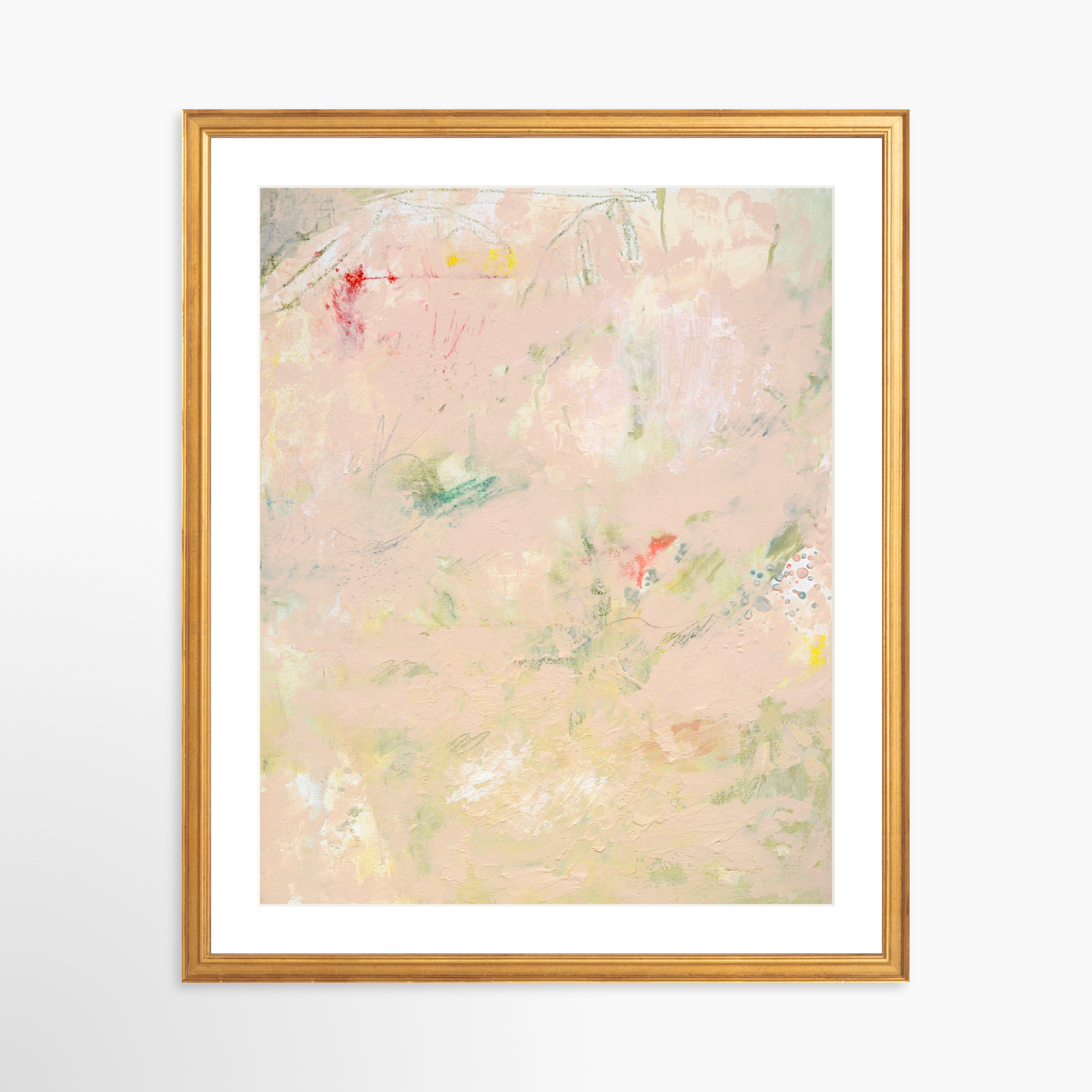 16x20 / Certificate Gold Frame + White Mat