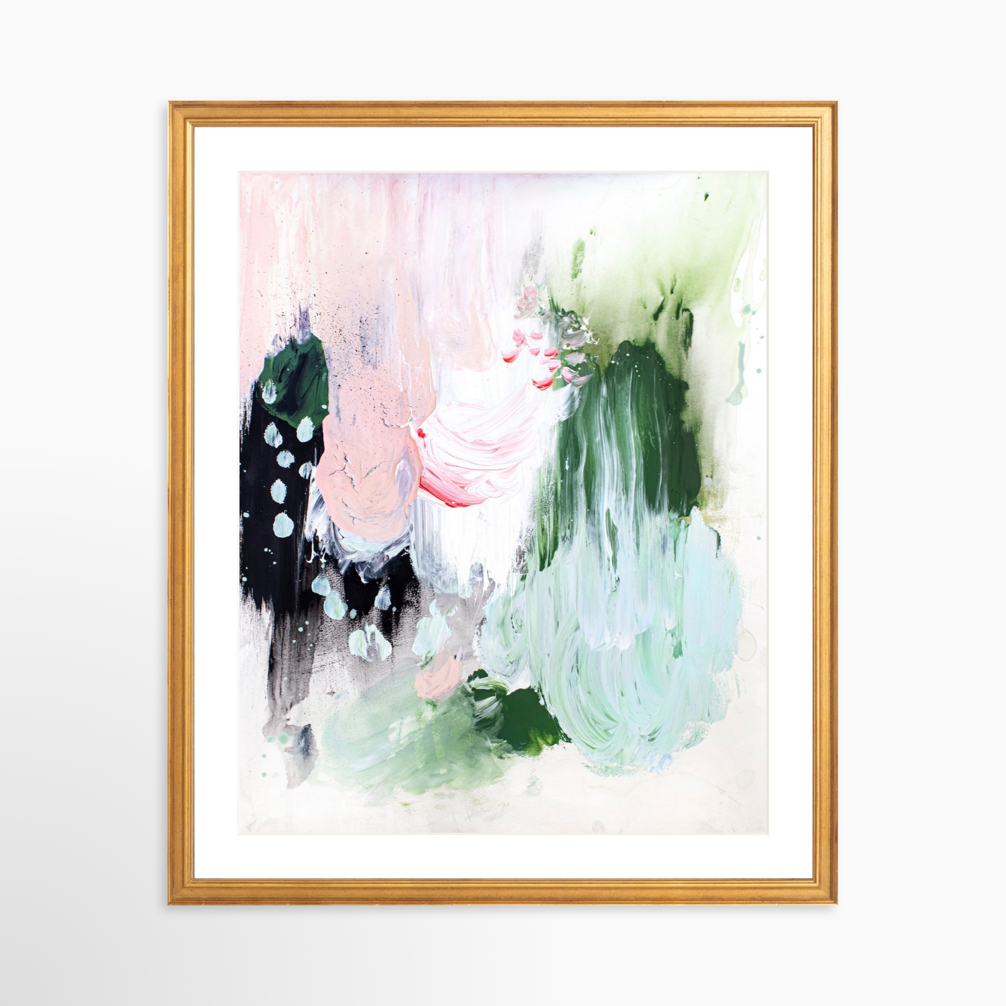 16x20 / Certificate Gold Frame + White Mat