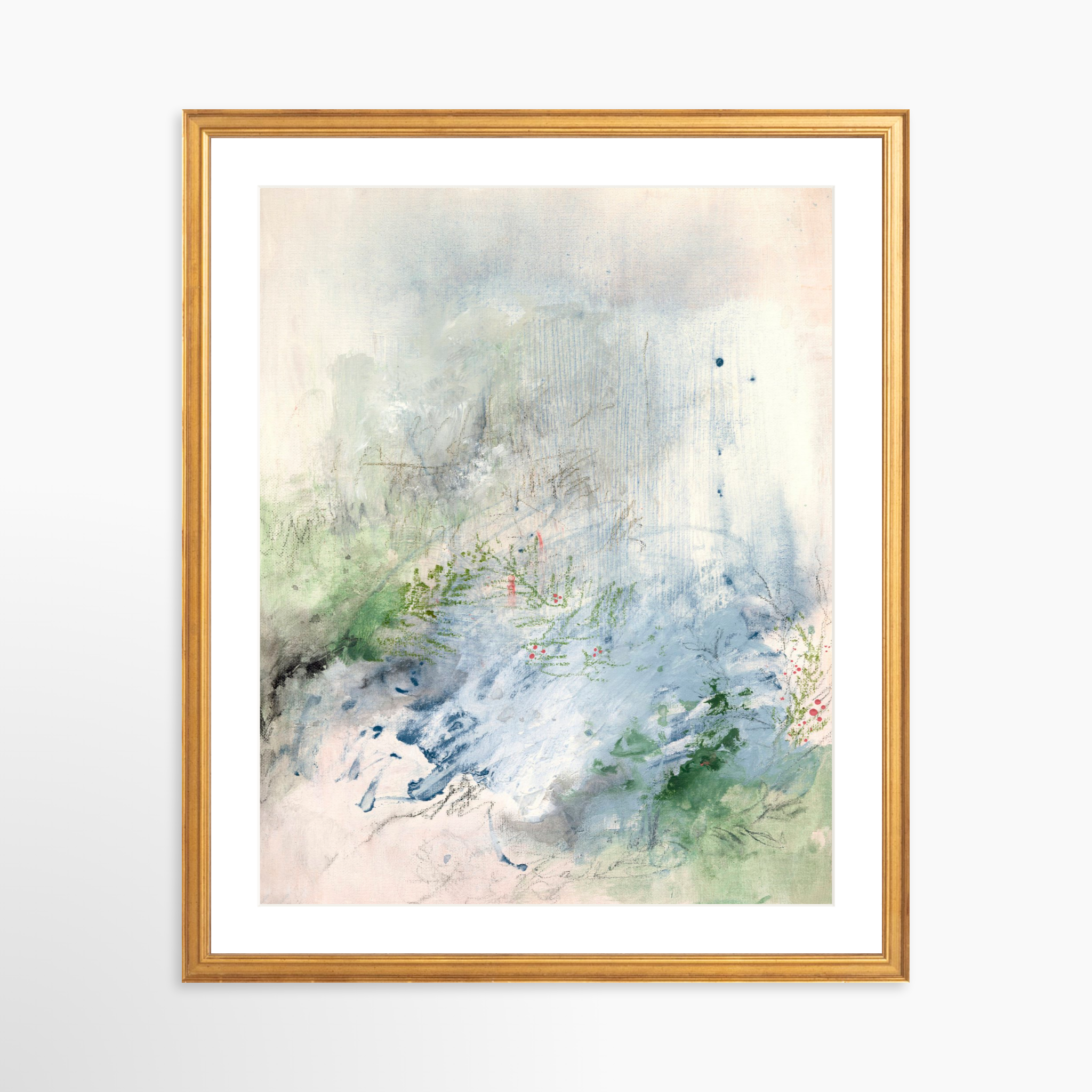 16x20 / Certificate Gold Frame + White Mat