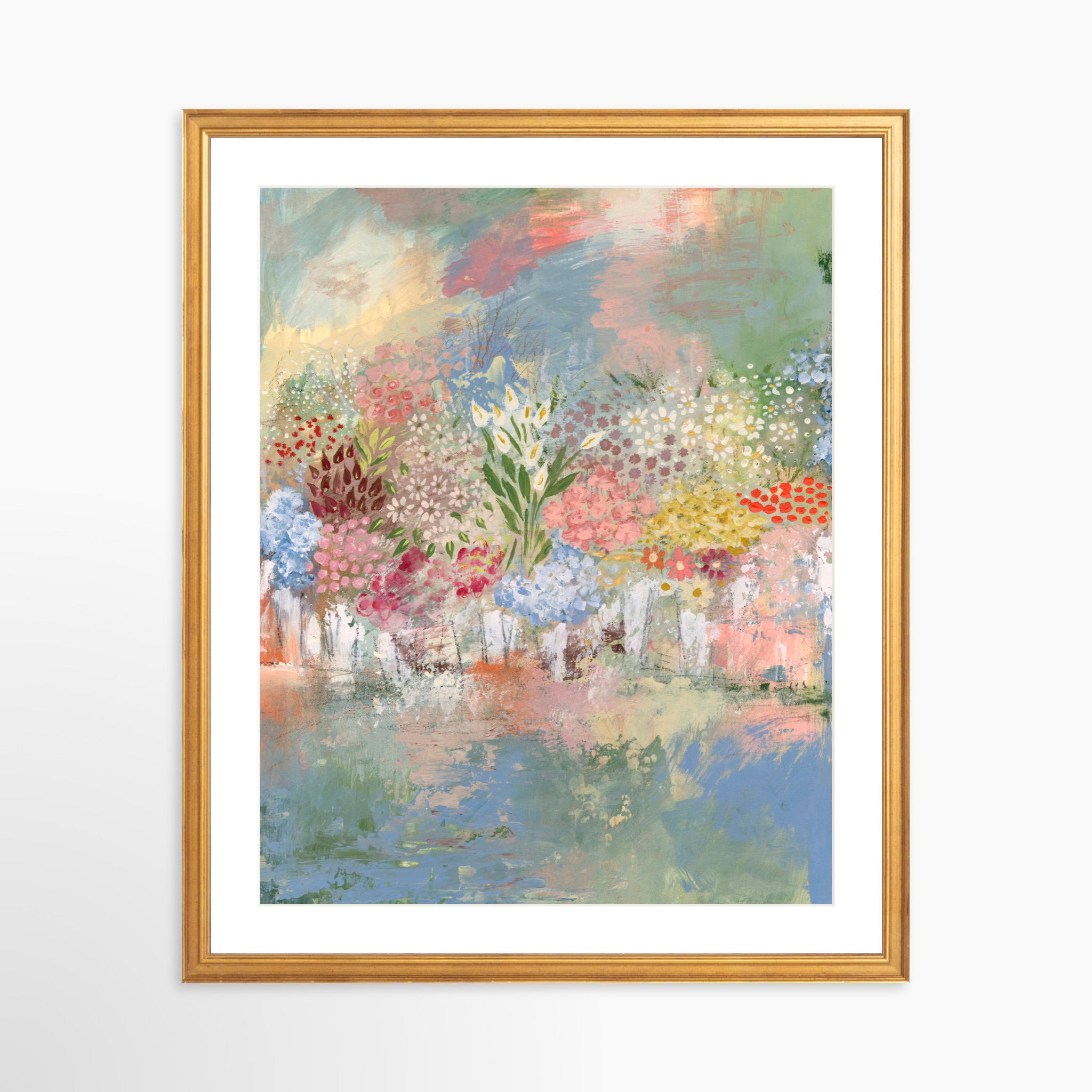 16x20 / Certificate Gold Frame + White Mat