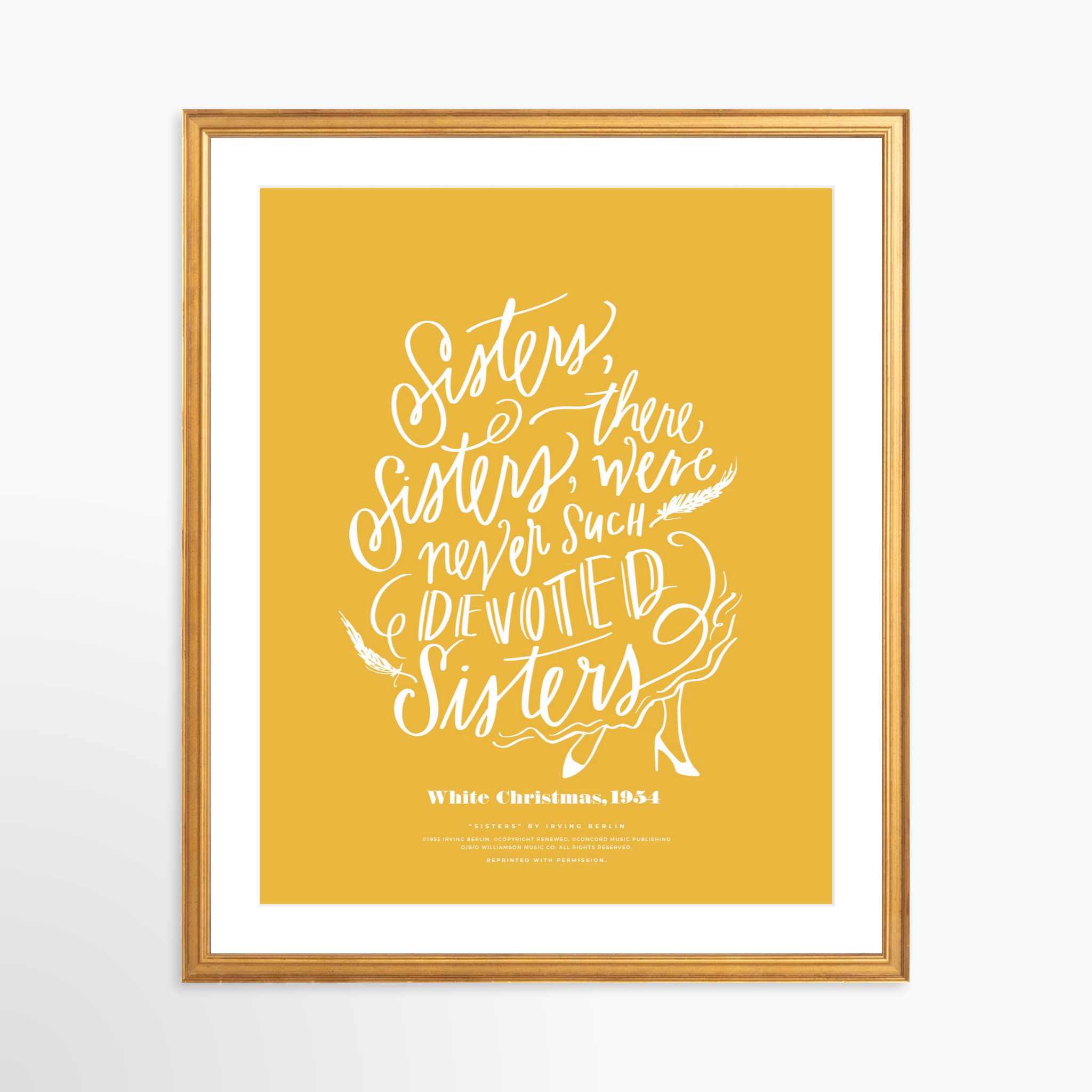 16x20 / Certificate Gold Frame + White Mat