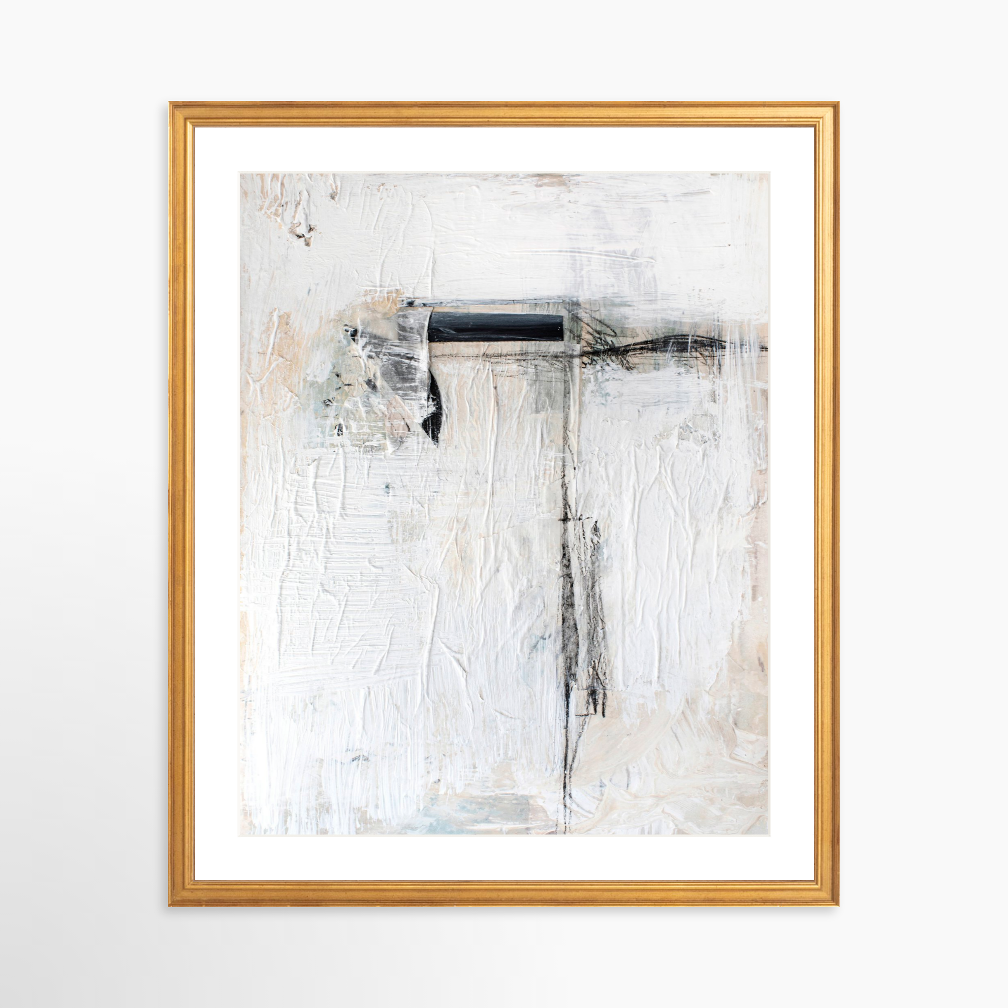 16x20 / Certificate Gold Frame + White Mat