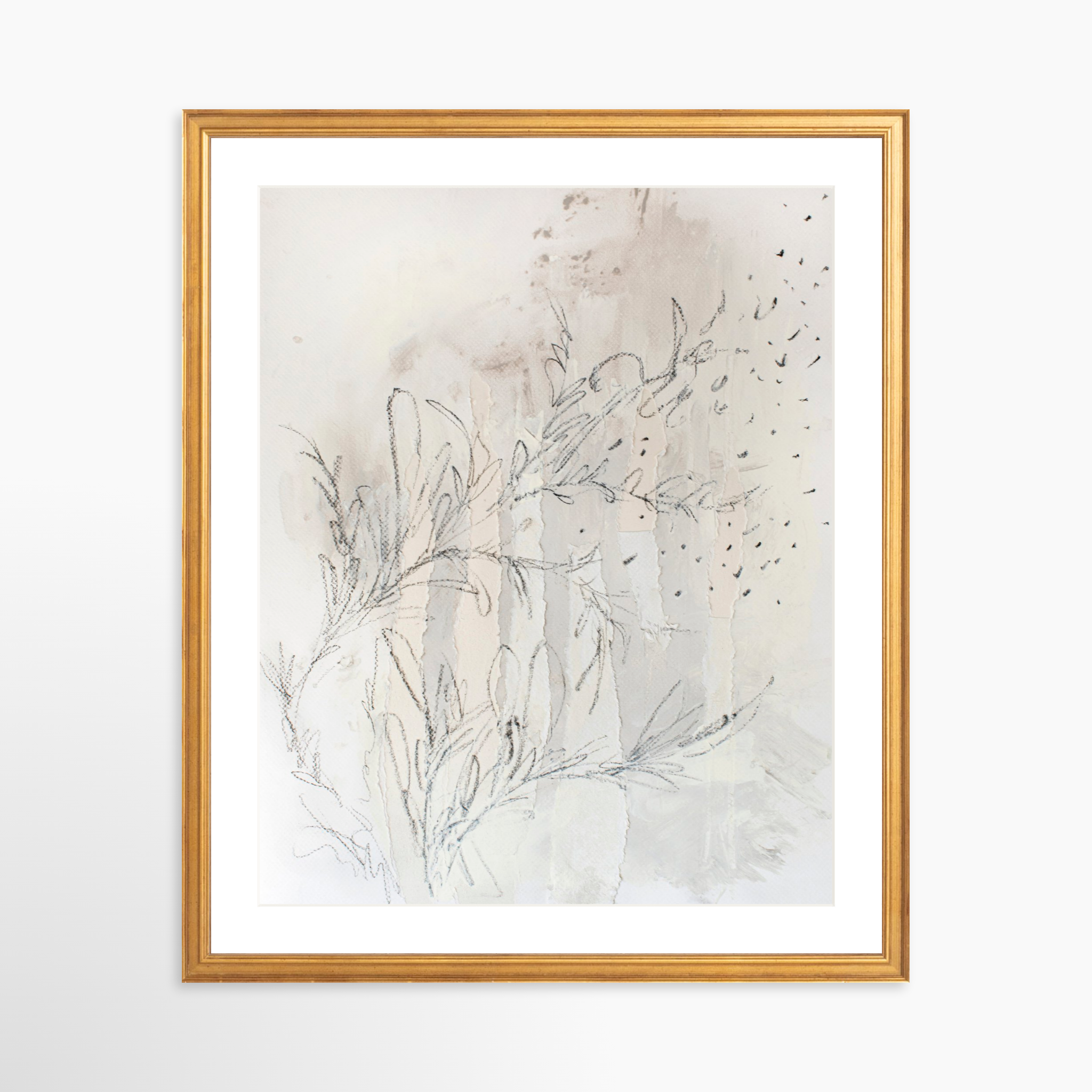 16x20 / Certificate Gold Frame + White Mat