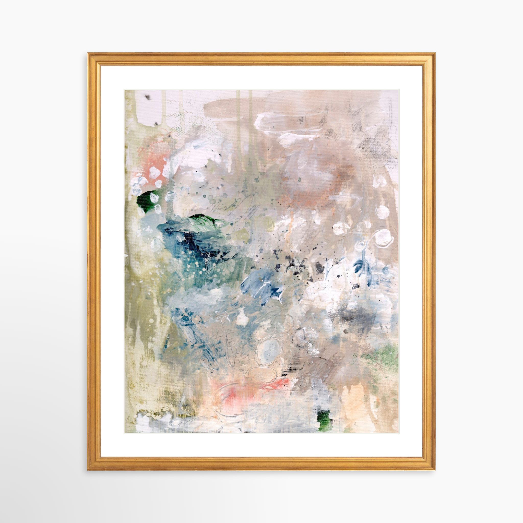 16x20 / Certificate Gold Frame + White Mat