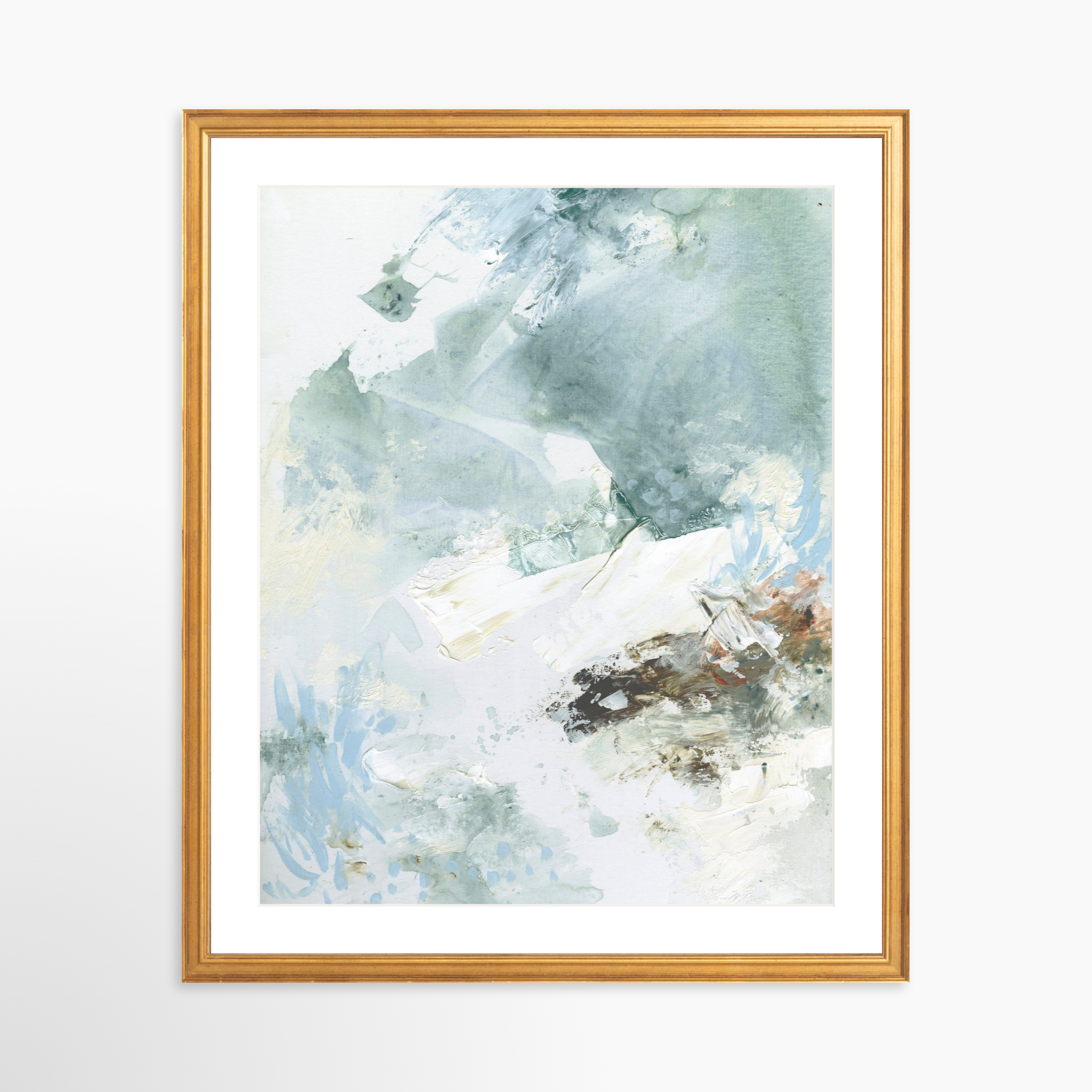 16x20 / Certificate Gold Frame + White Mat