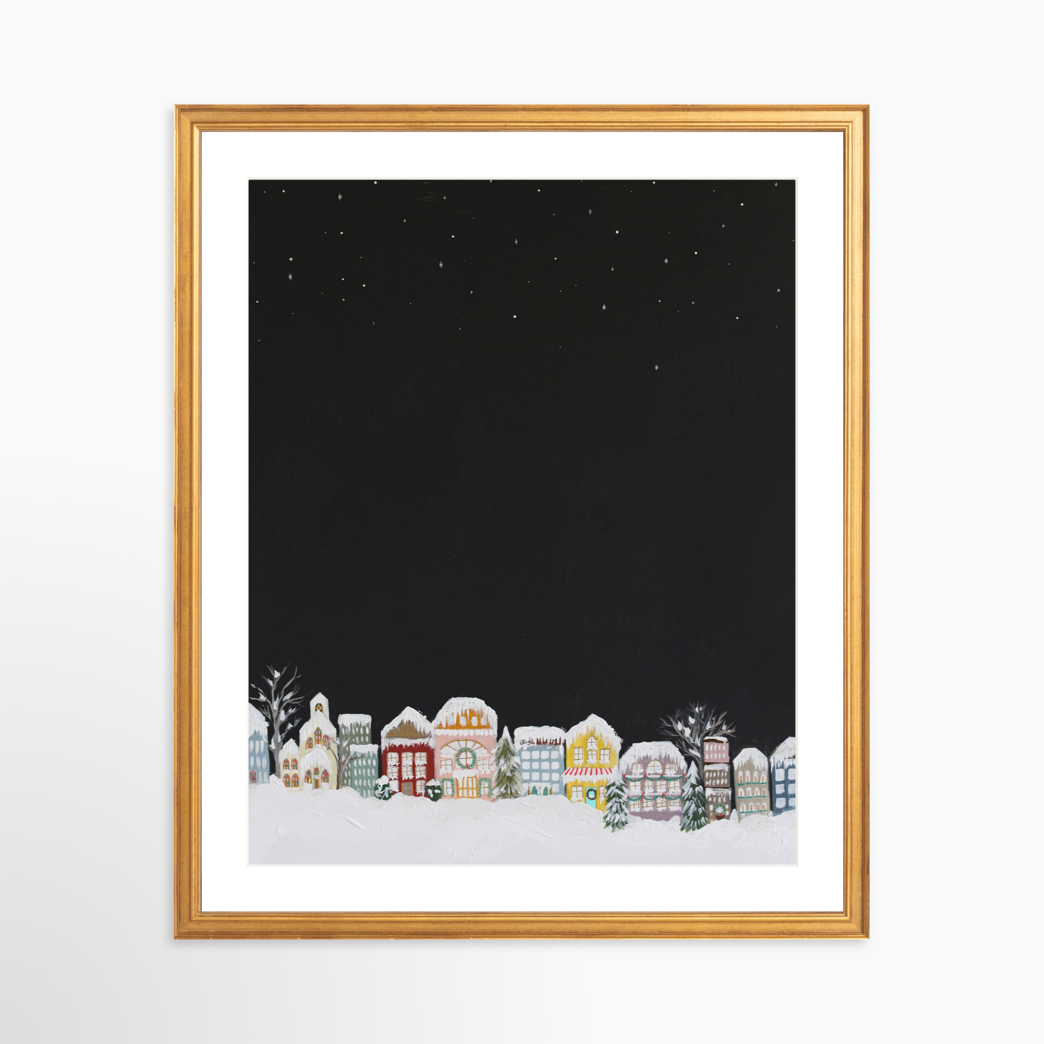 16x20 / Certificate Gold Frame + White Mat