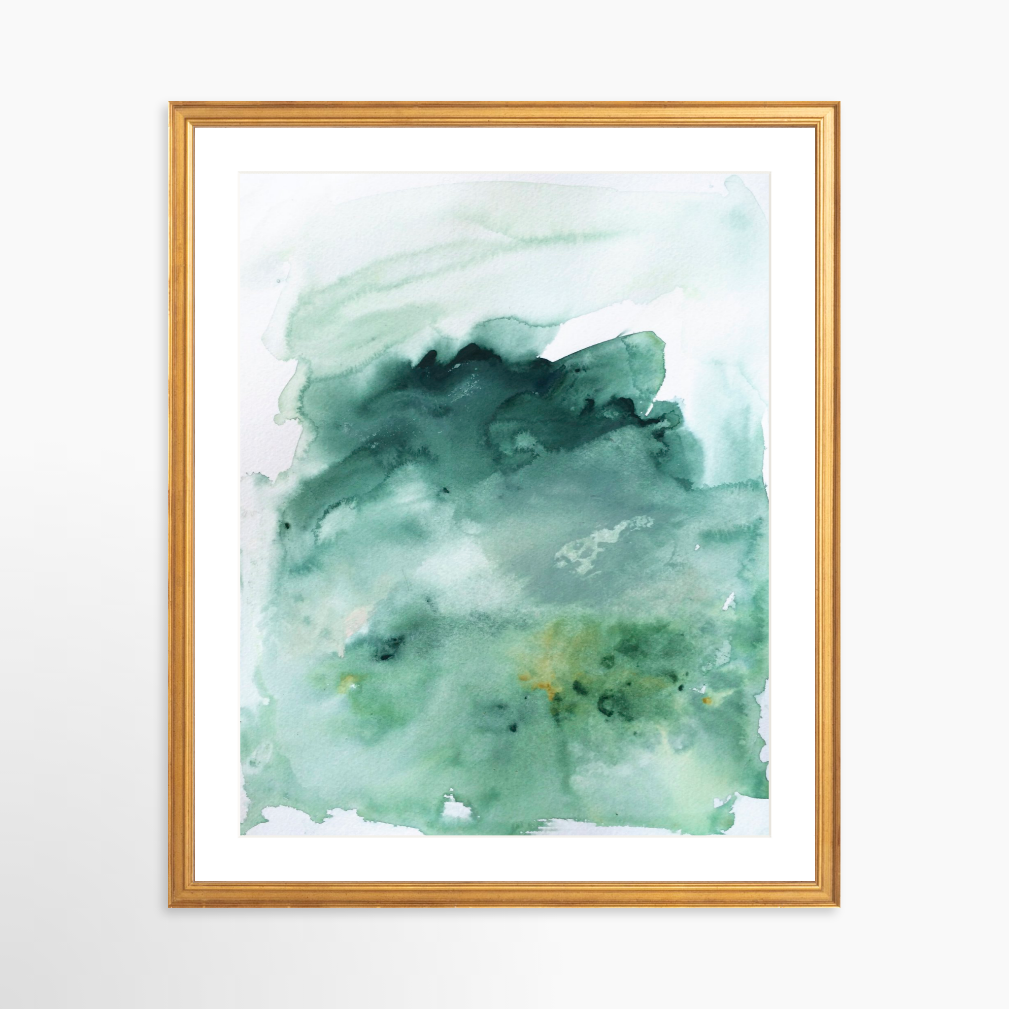 16x20 / Certificate Gold Frame + White Mat