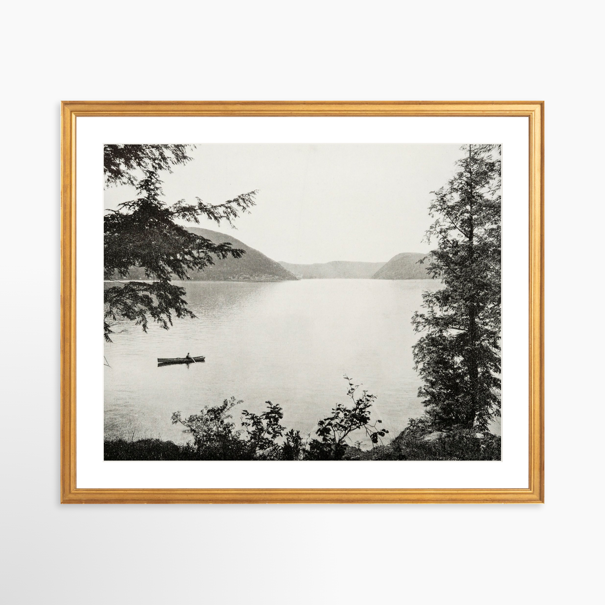 20x16 / Certificate Gold Frame + White Mat