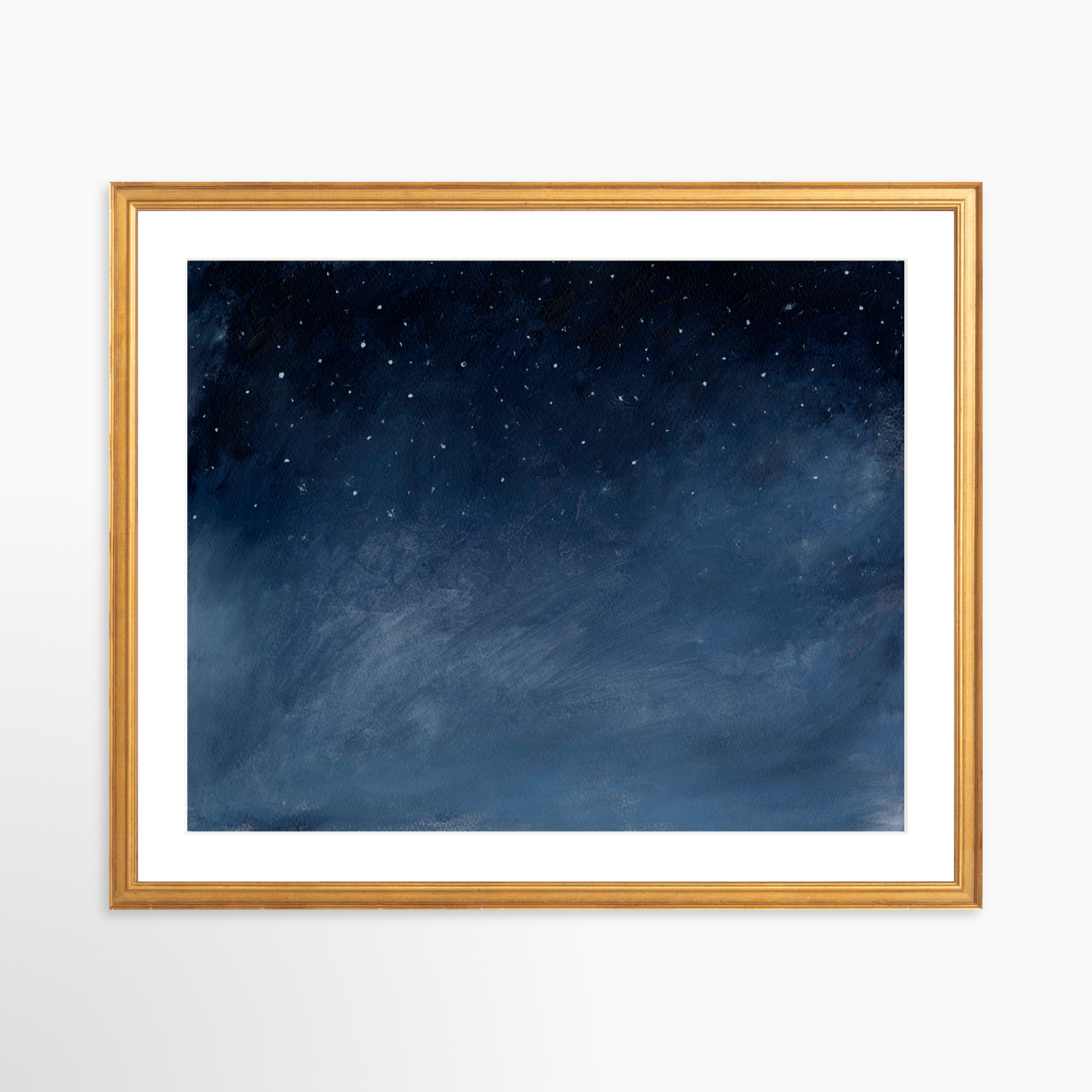 20x16 / Certificate Gold Frame + White Mat