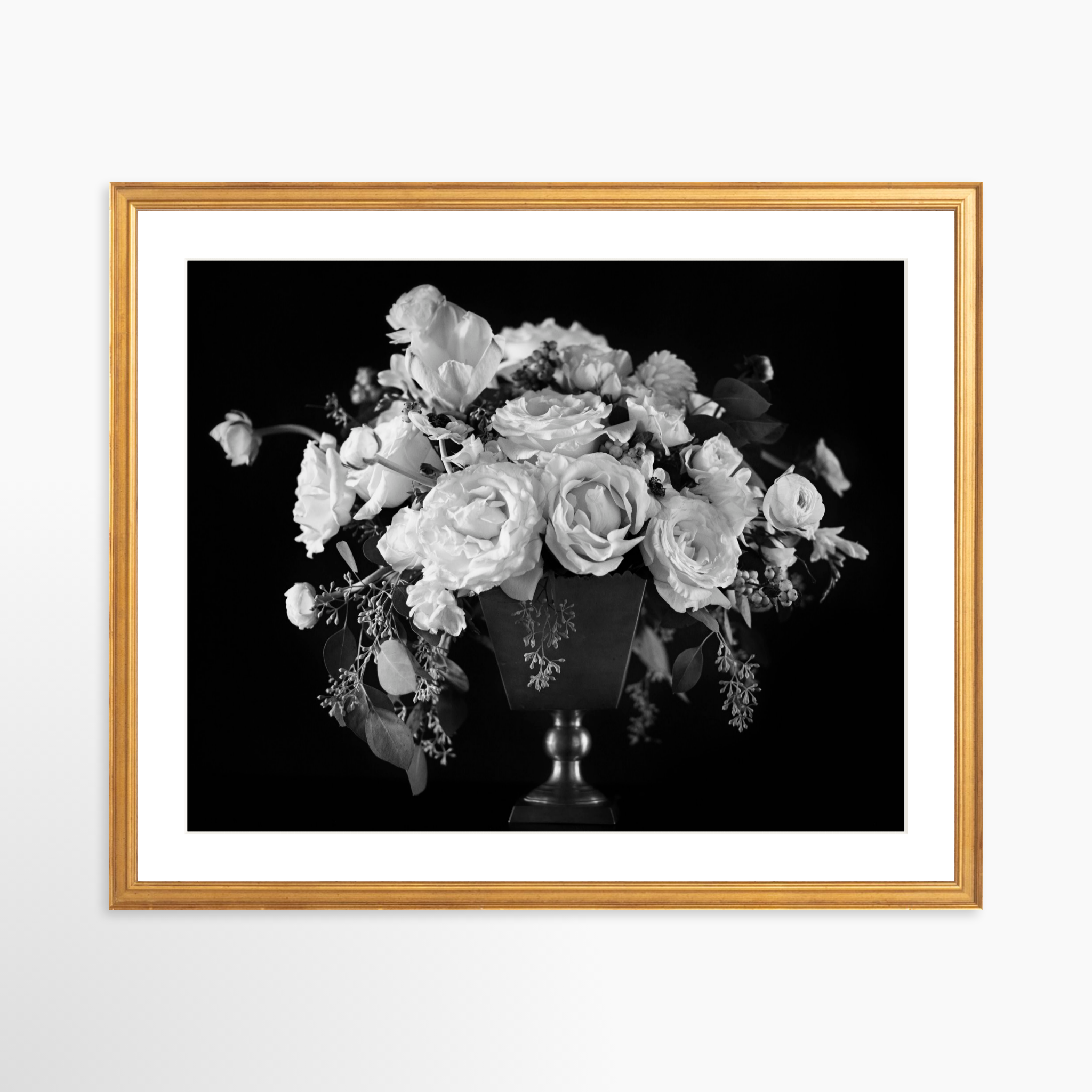 20x16 / Certificate Gold Frame + White Mat