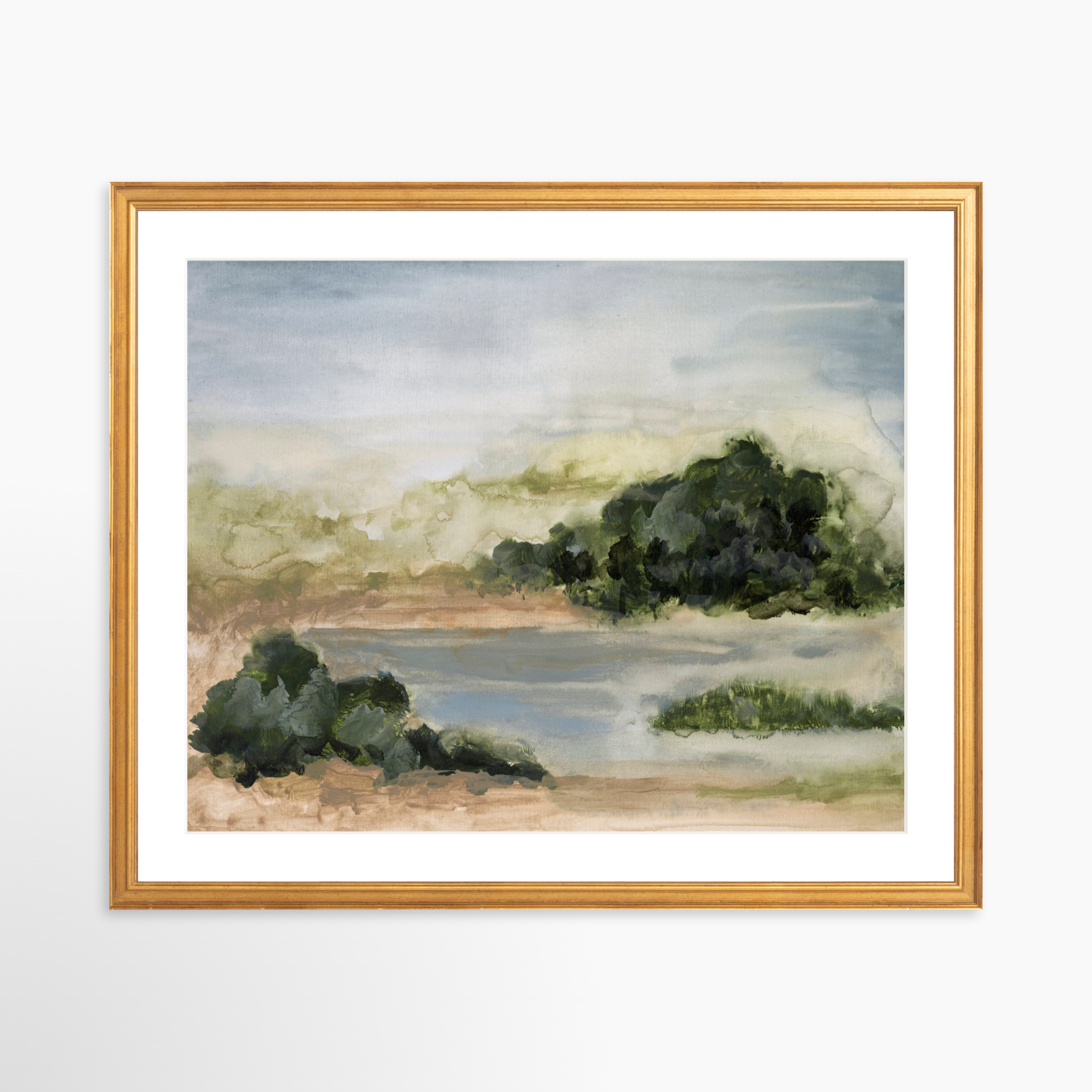 20x16 / Certificate Gold Frame + White Mat