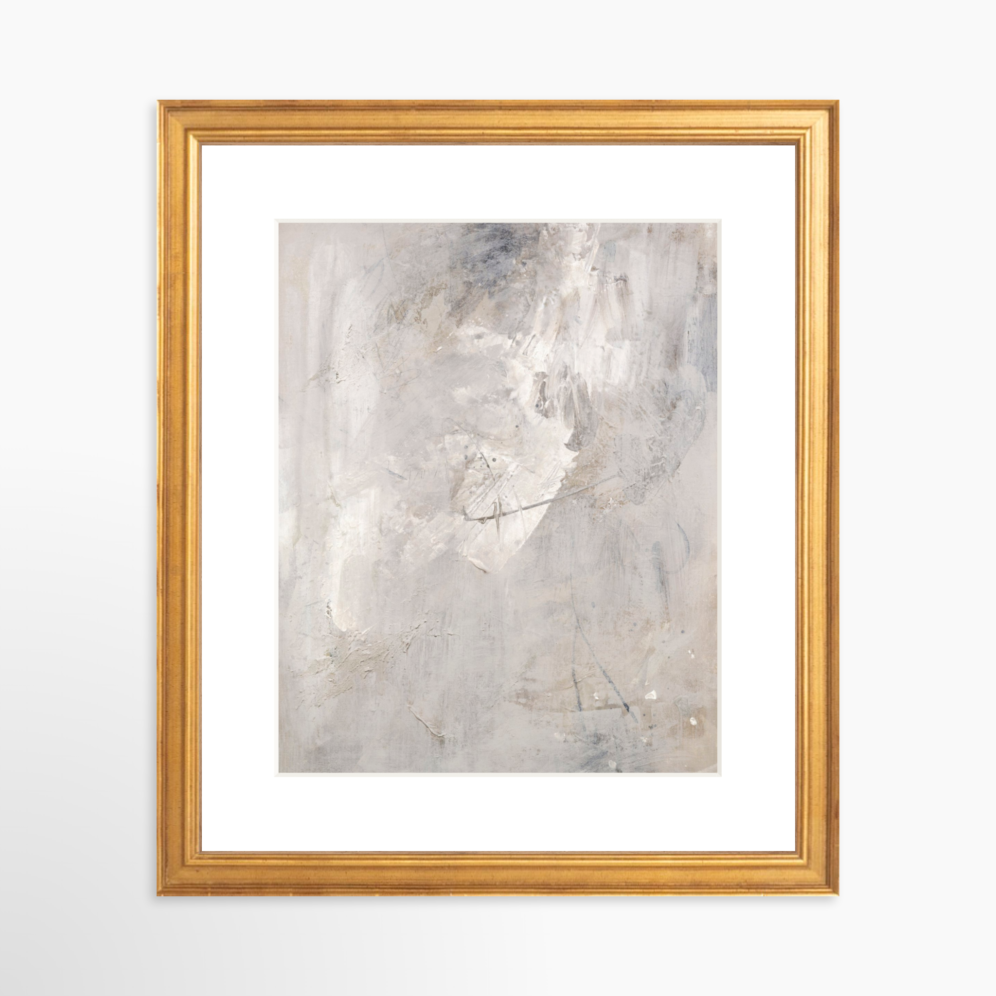 8x10 / Certificate Gold Frame + White Mat