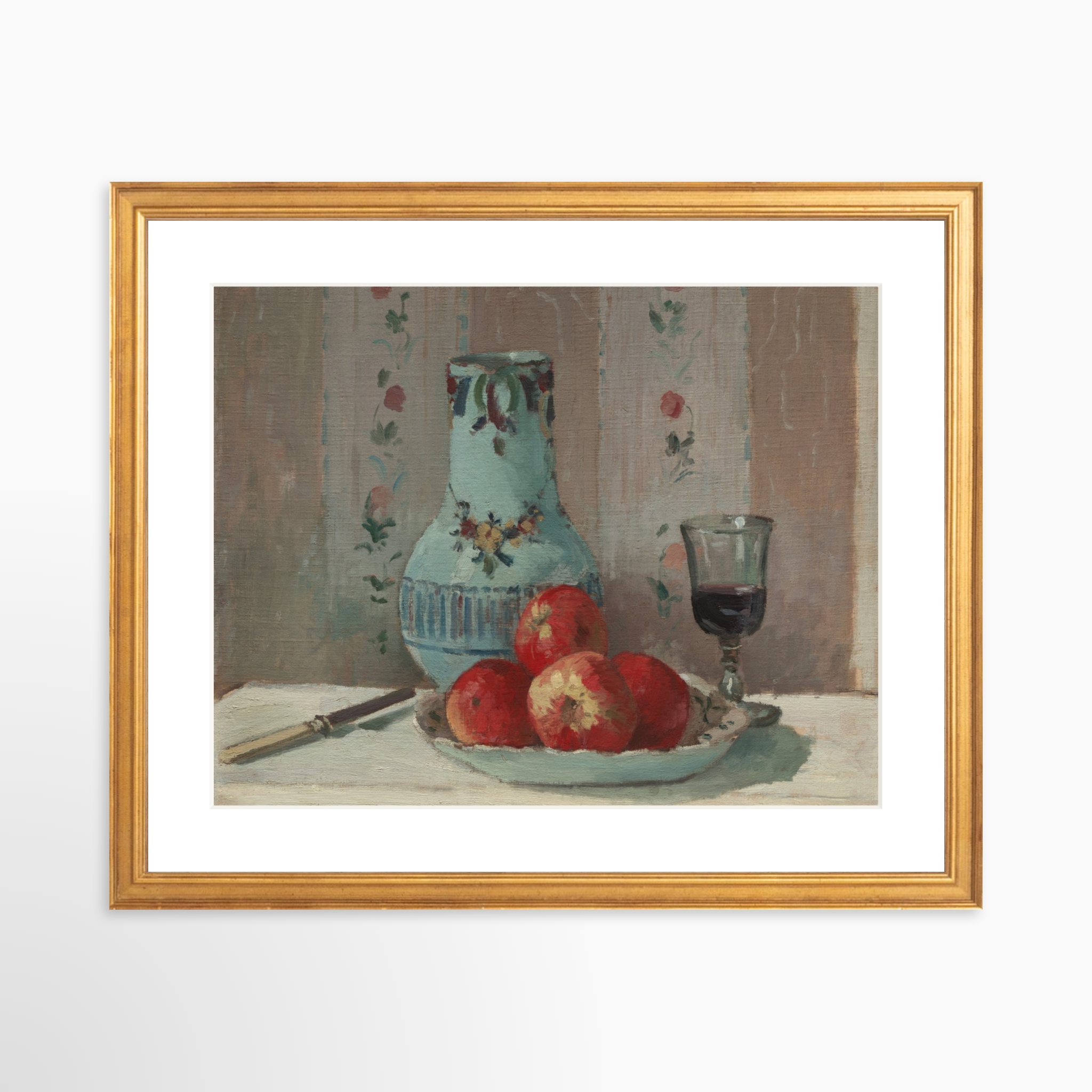 14x11 / Certificate Gold Frame + White Mat