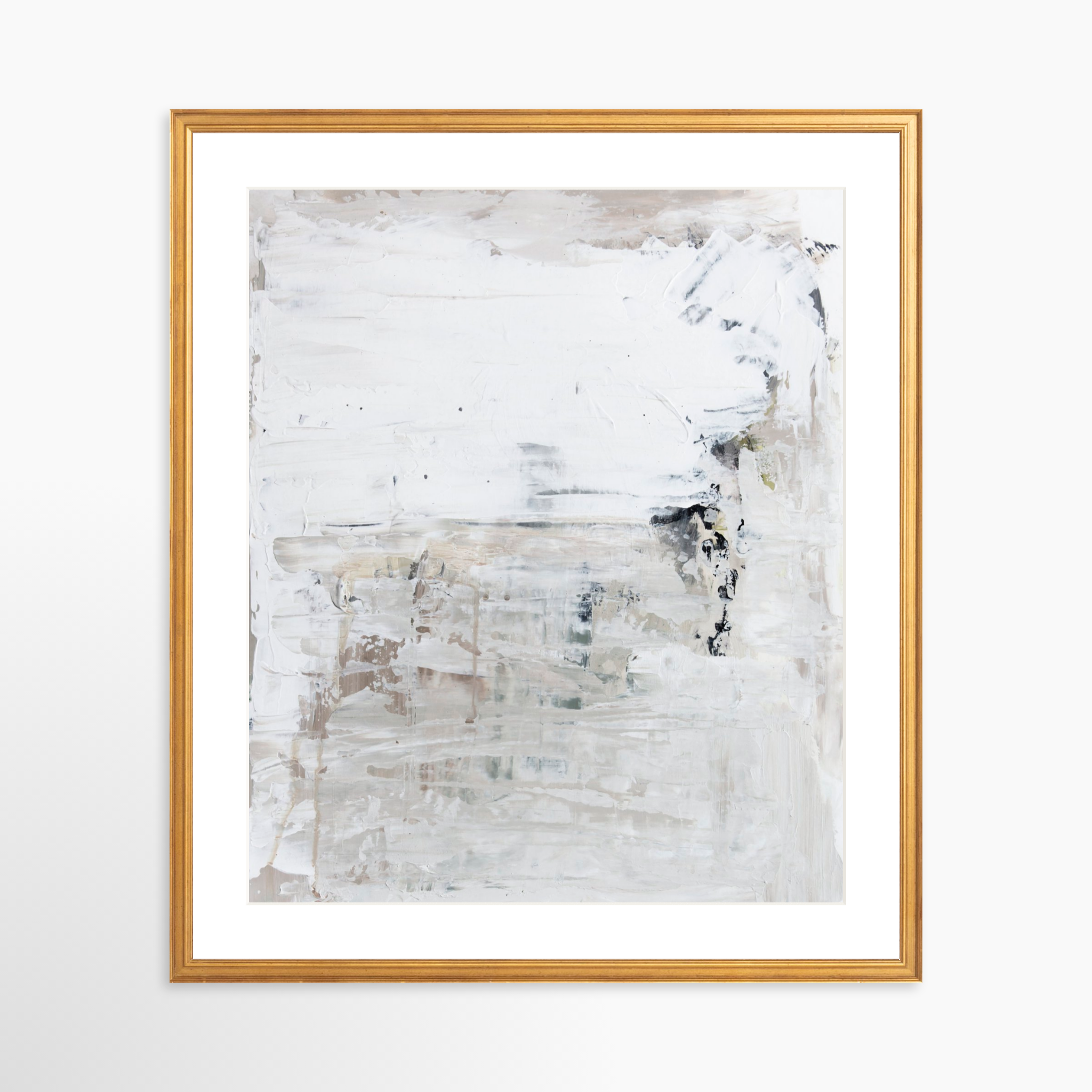 20x25 / Certificate Gold Frame + White Mat