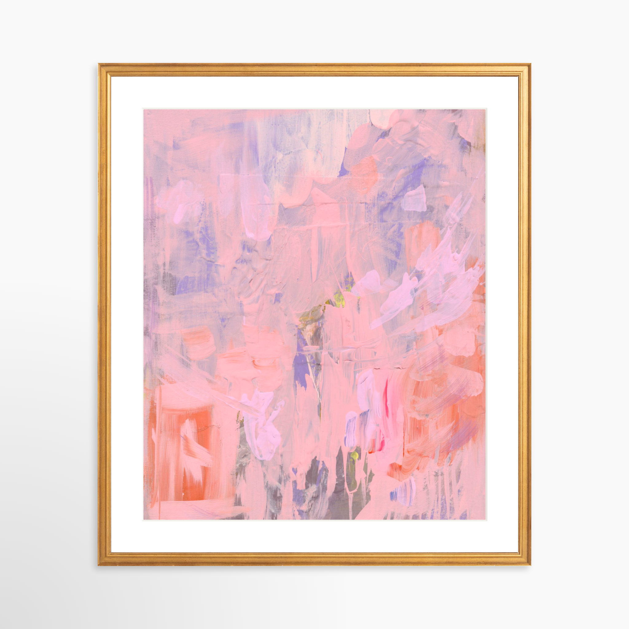 20x25 / Certificate Gold Frame + White Mat