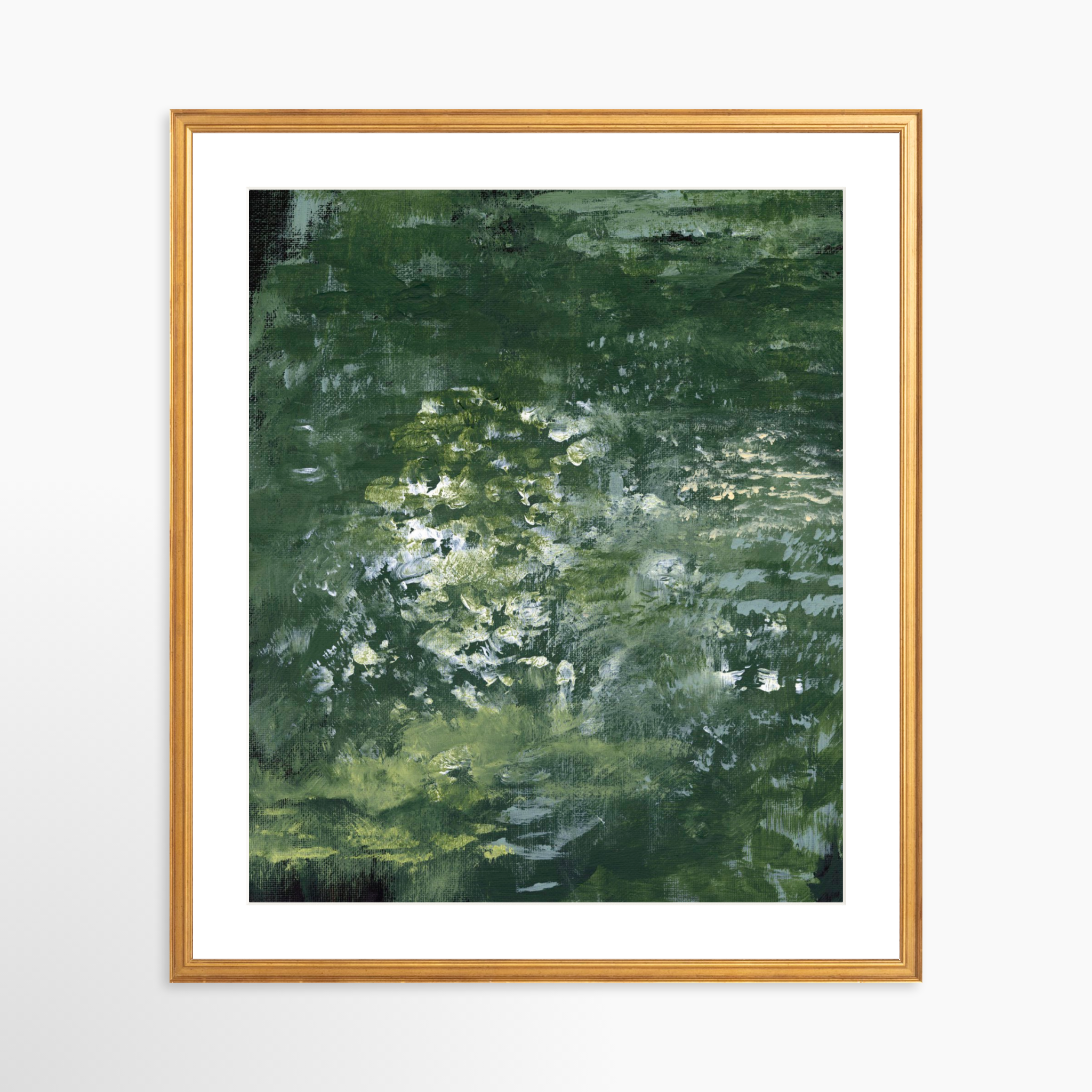 20x25 / Certificate Gold Frame + White Mat